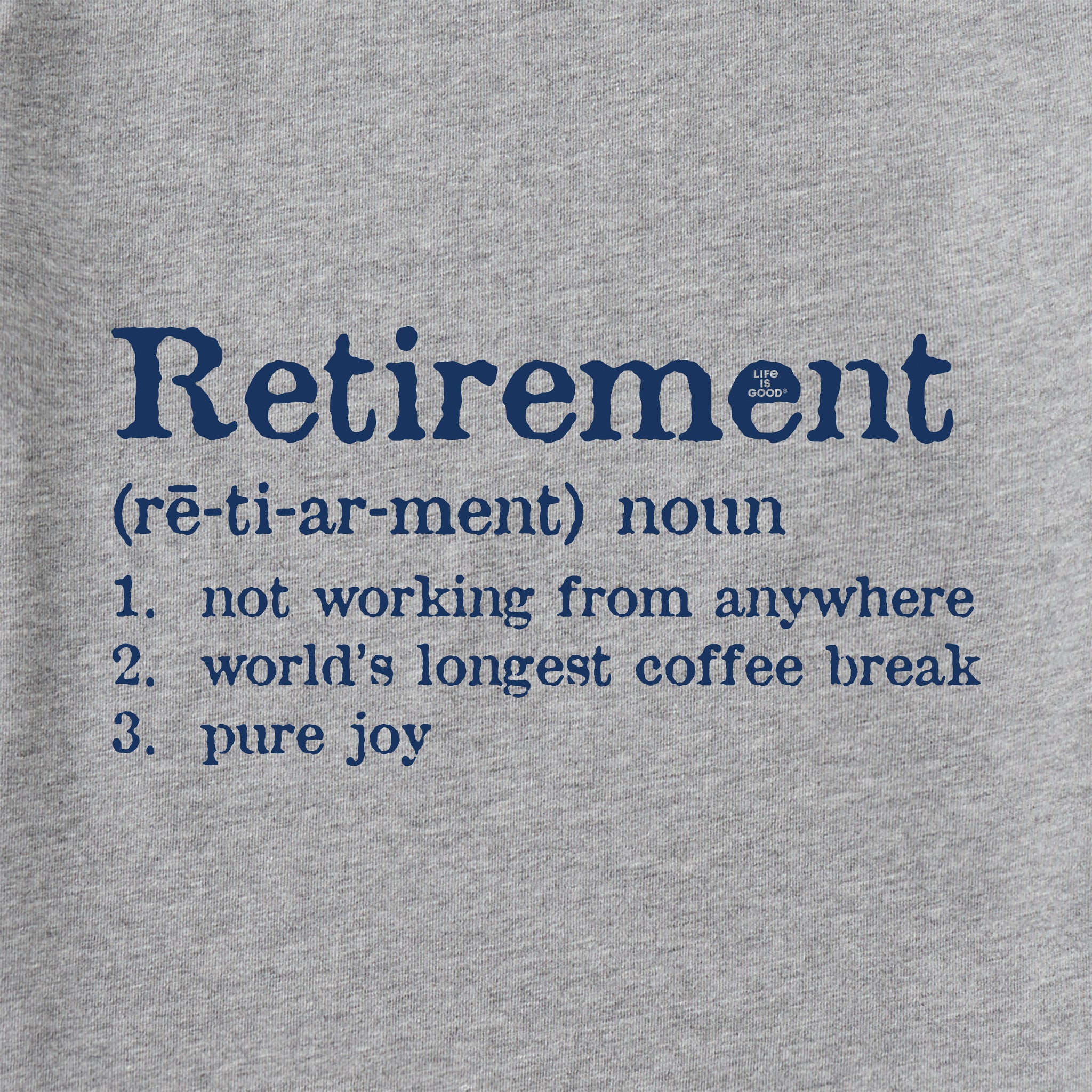 Product image for "Men's Retirement Defined Short Sleeve Tee" ||100123_2