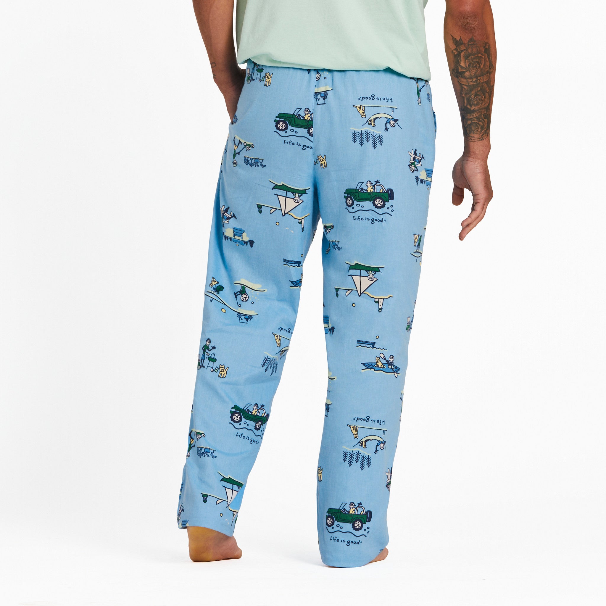 Product image for "Men's Jake Summer Pattern Classic Sleep Pant" ||108257_2
