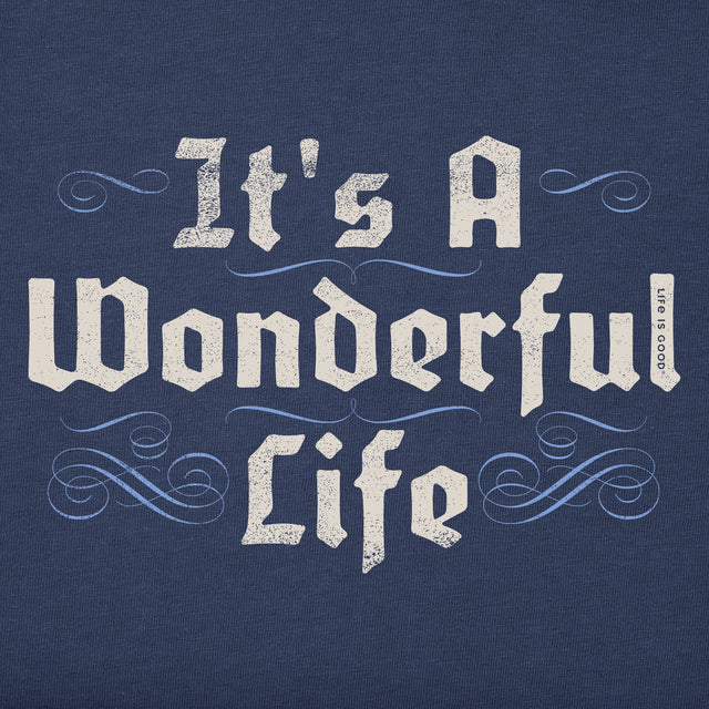 Product image for "Men's Its A Wonderful Life Short Sleeve Crusher Tee" ||109804_2