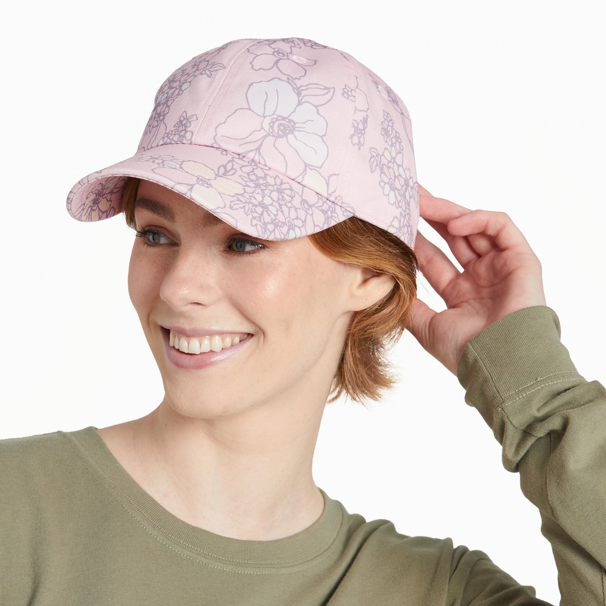 Product image for "Adult Unisex Floral Garden Pattern Chill Cap" ||115531_4