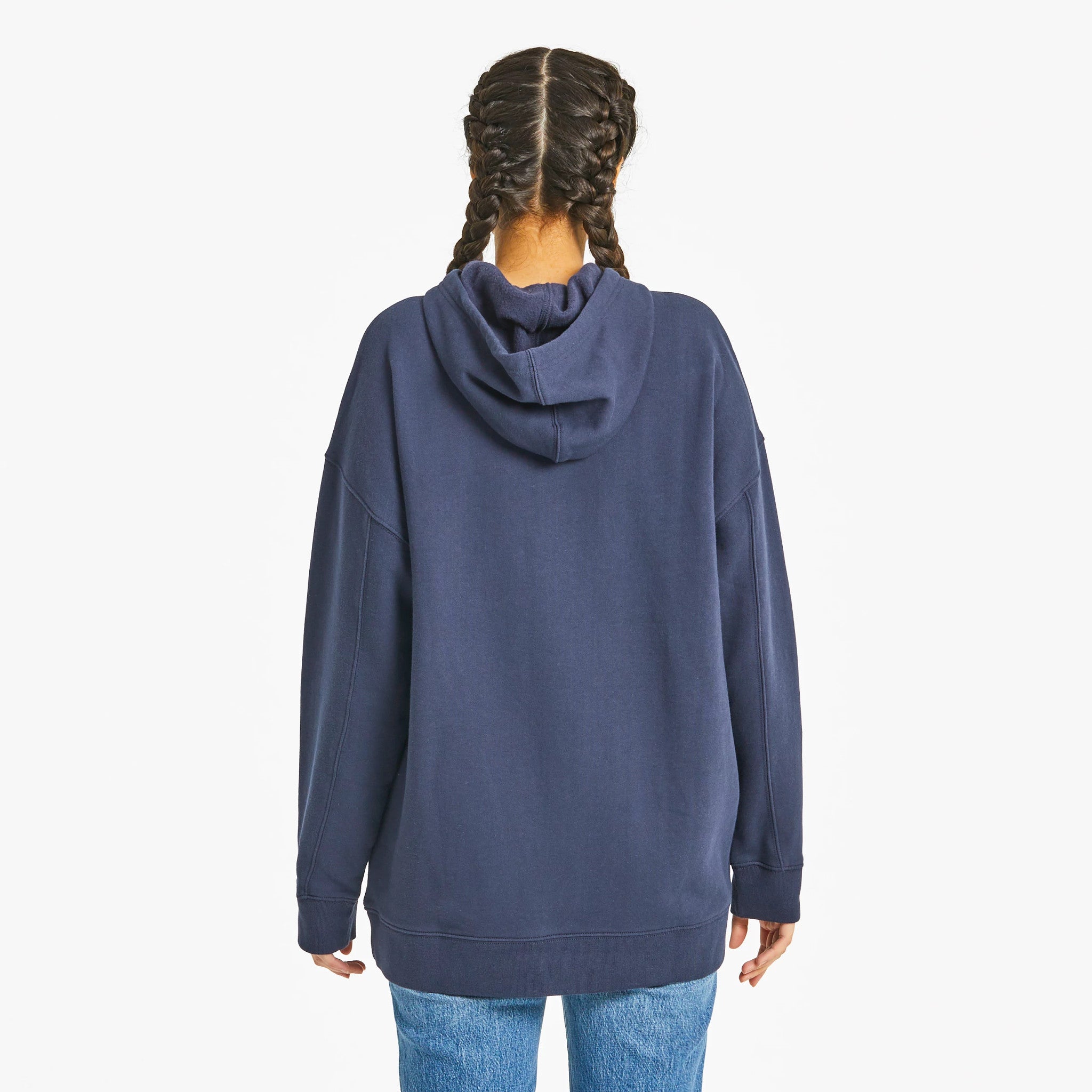 Product image for "Women's Solid Oversized Simply True Fleece Hoodie" ||116634_2