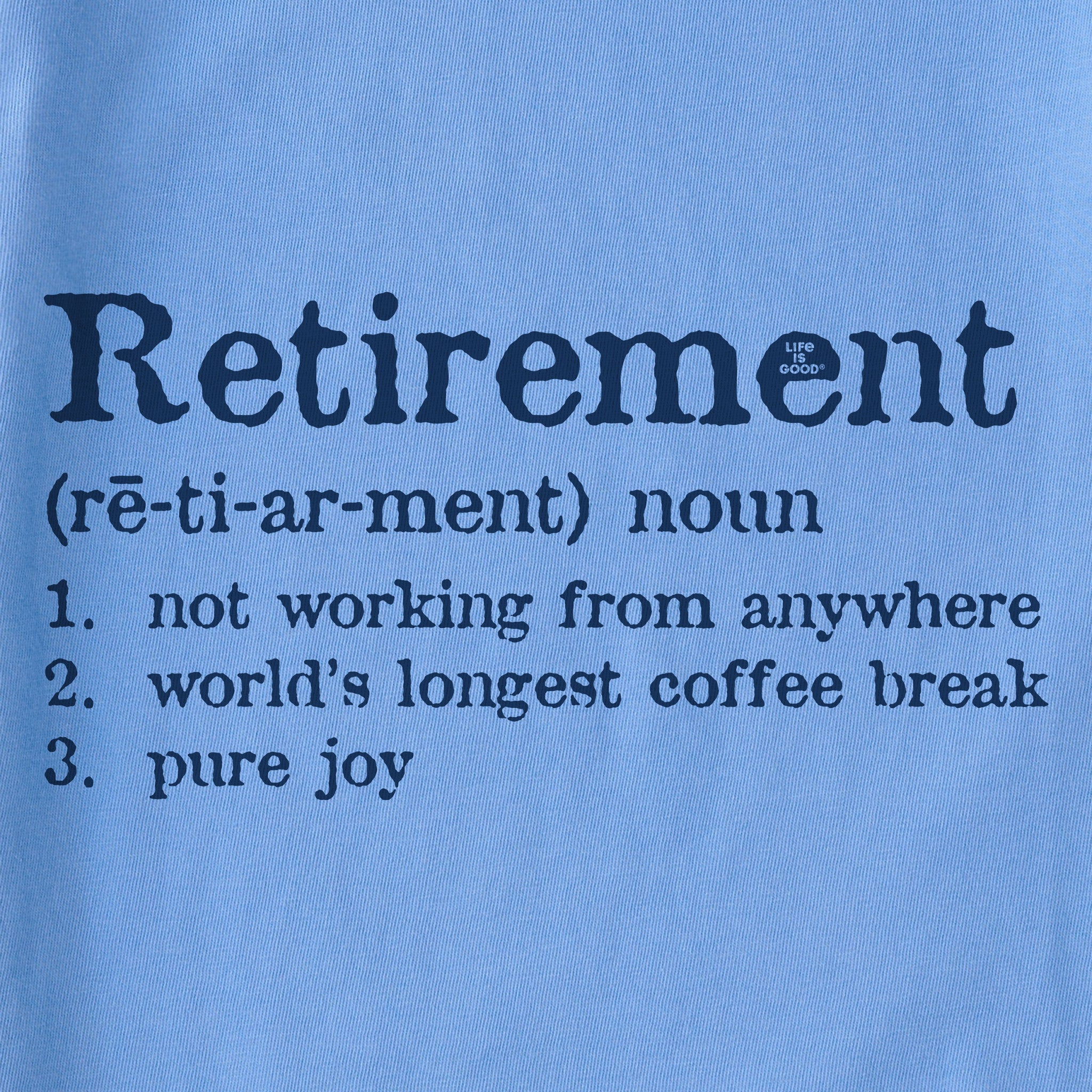 Product image for "Women's Retirement Defined Short Sleeve Crusher Vee" ||127462_2
