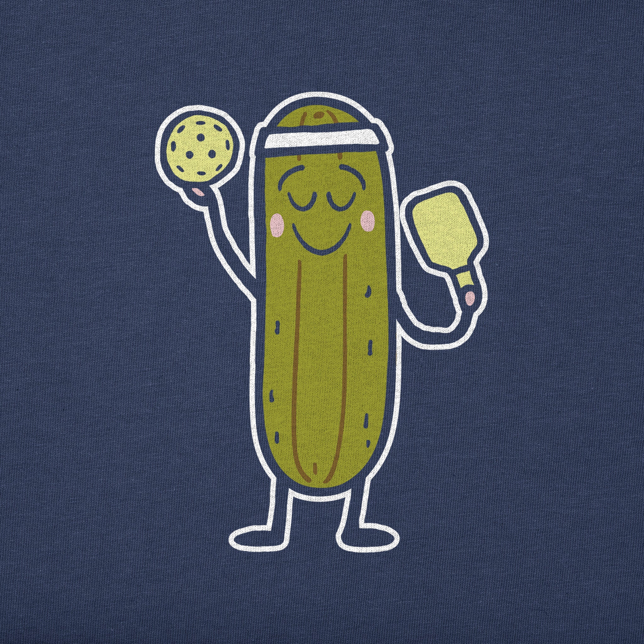 Product image for "Men's Pickle Person Short Sleeve Crusher Tee" ||128503_2