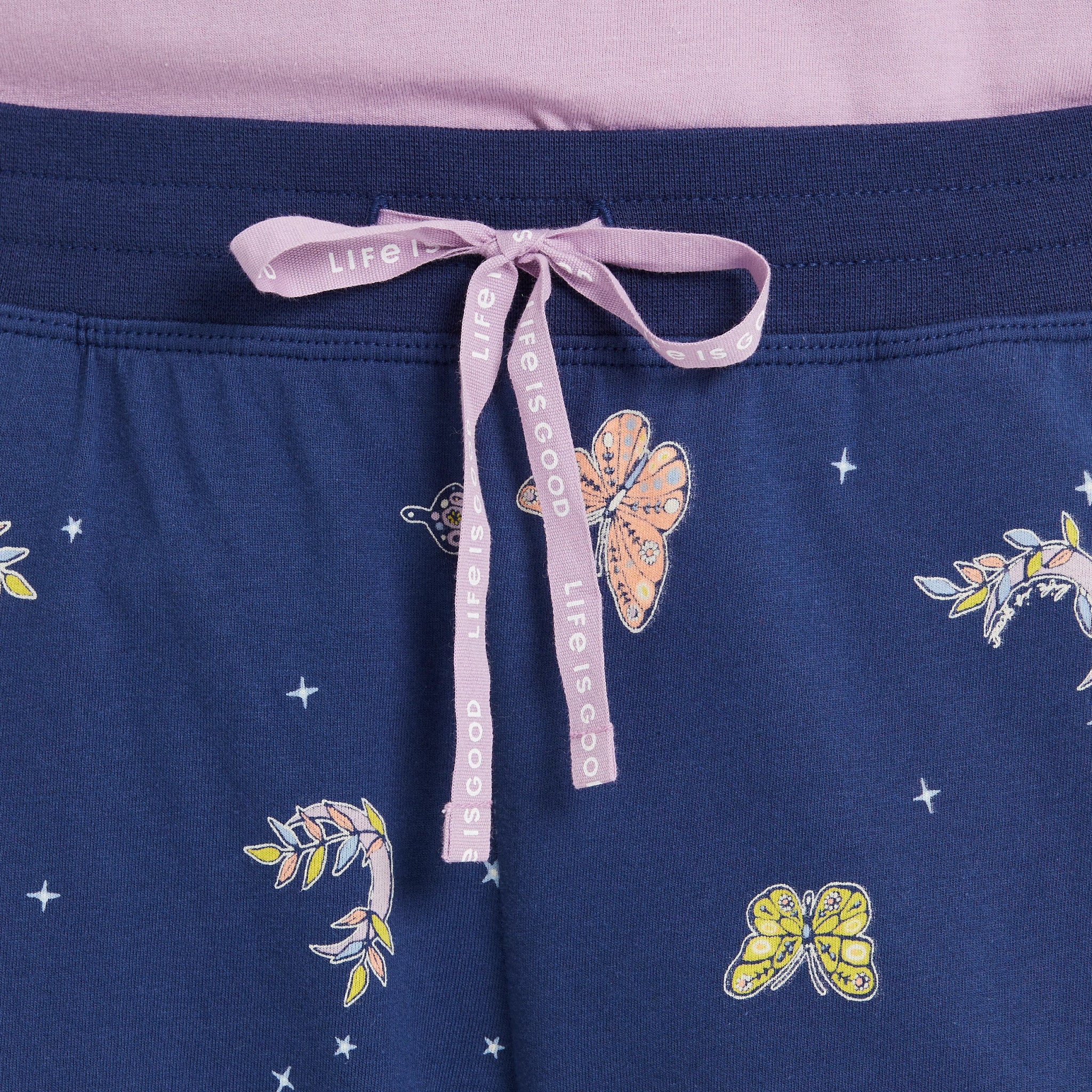 Product image for "Women's Celestial Butterfly Pattern Snuggle Up Sleep Pant" ||129474_3