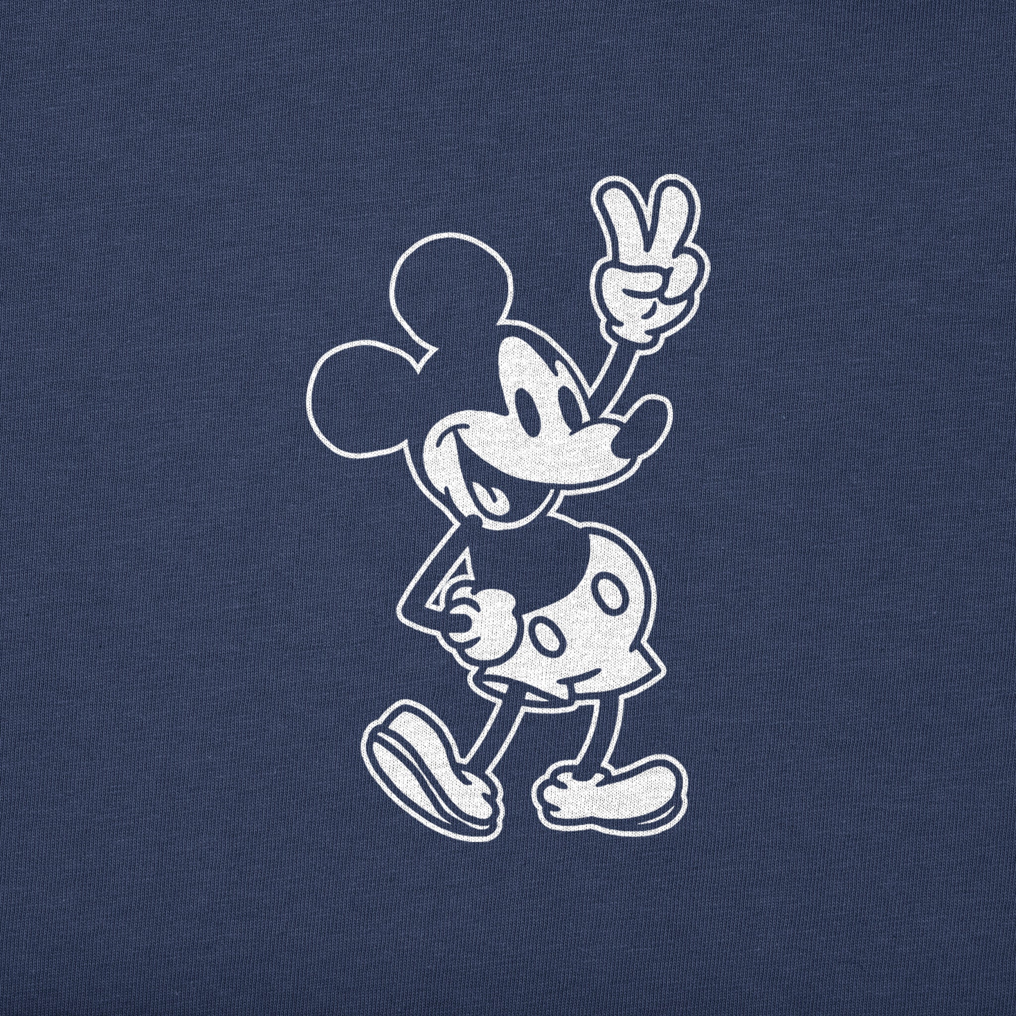 Product image for "Women's Steamboat Willie Peace Mini Short Sleeve Crusher Vee" ||134175_2