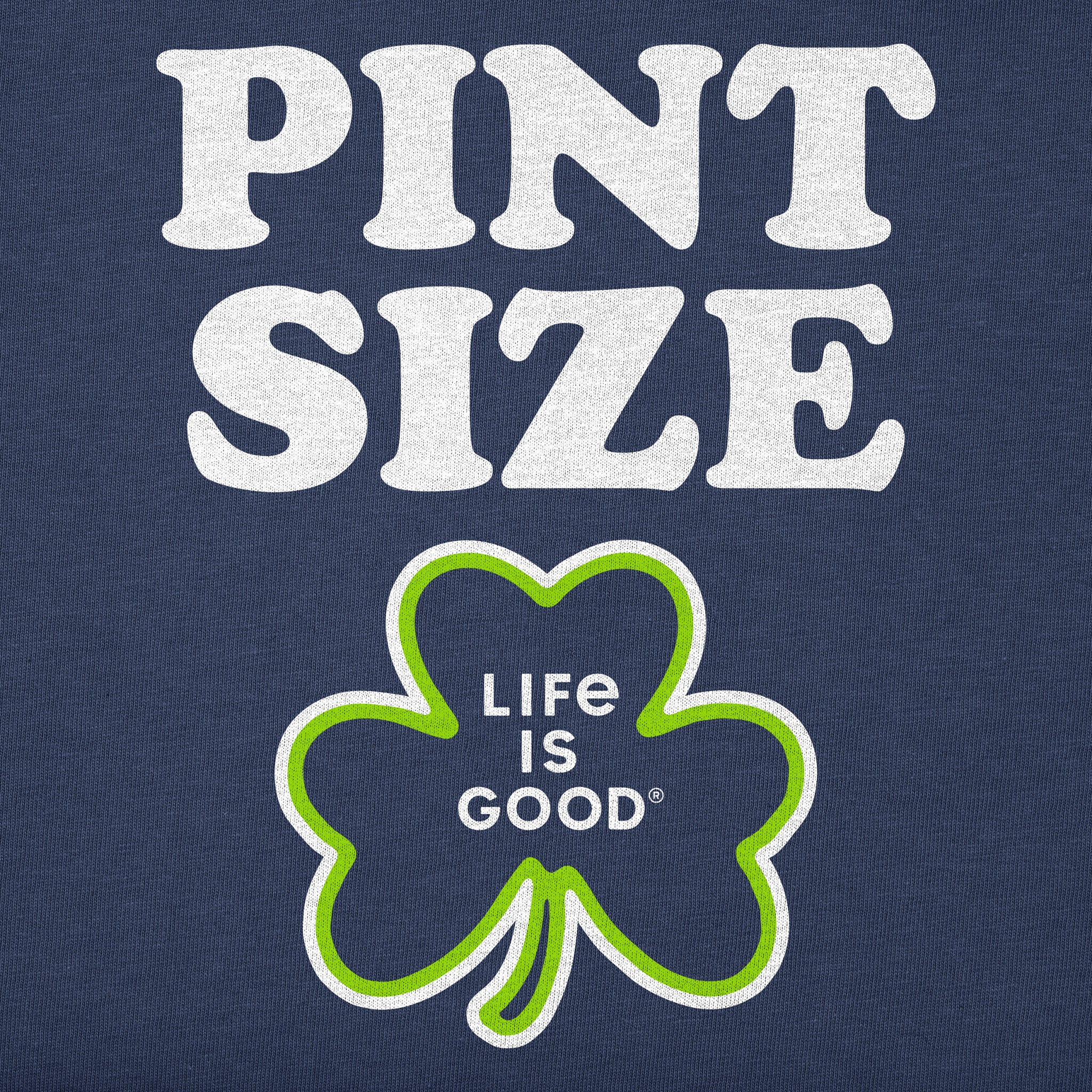 Product image for "Kids Pint Size Clover Short Sleeve Crusher Tee" ||135413_2