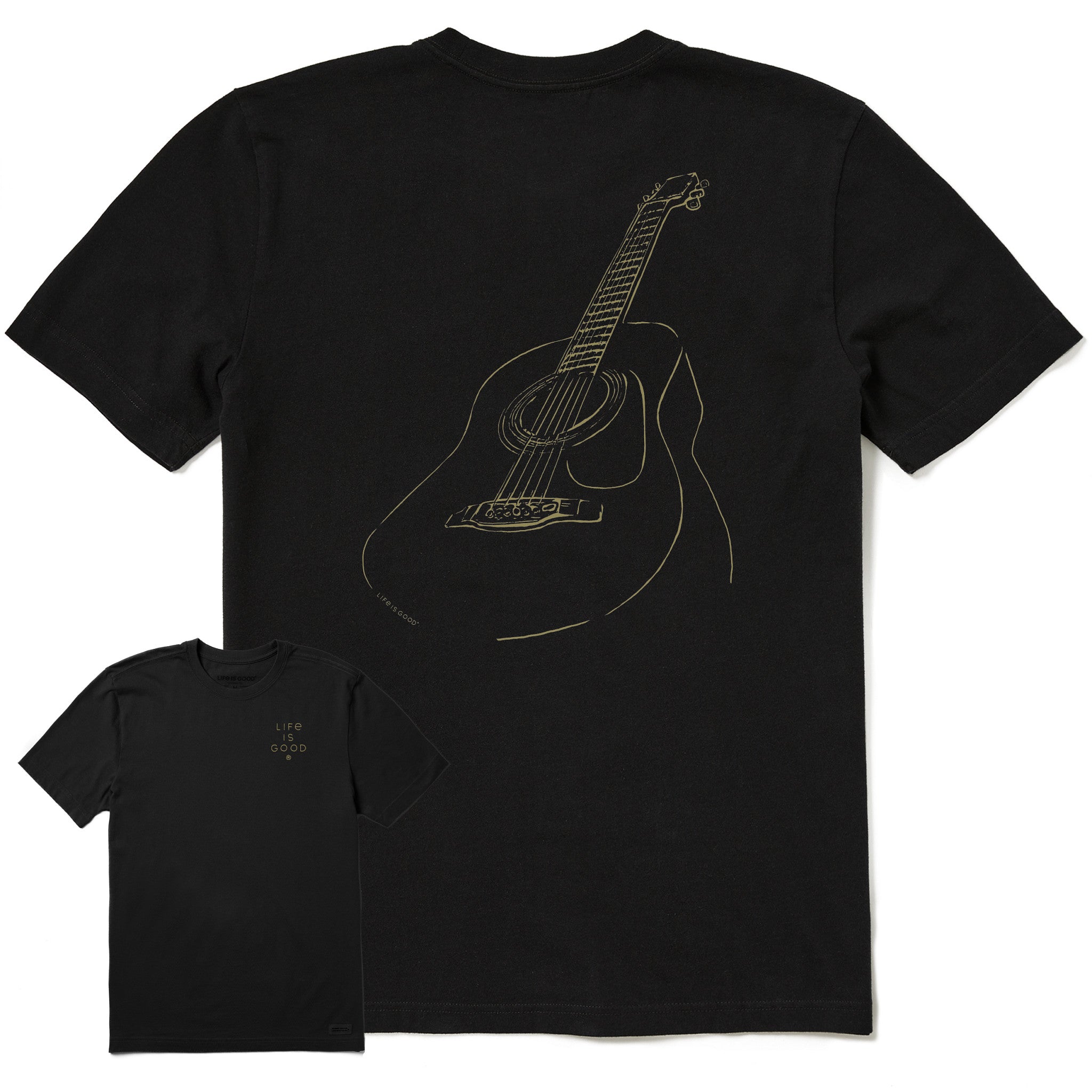 Product image for "Men's Guitar Short Sleeve Tee" ||136772_1