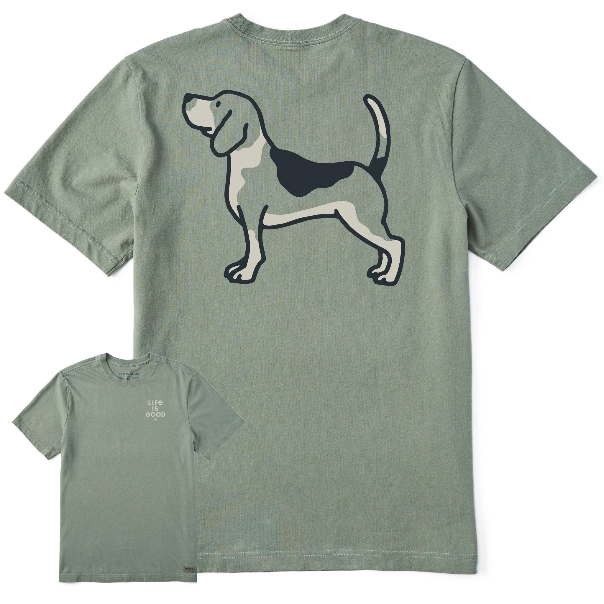 Product image for "Men's Beagle Short Sleeve Tee" ||137937_1