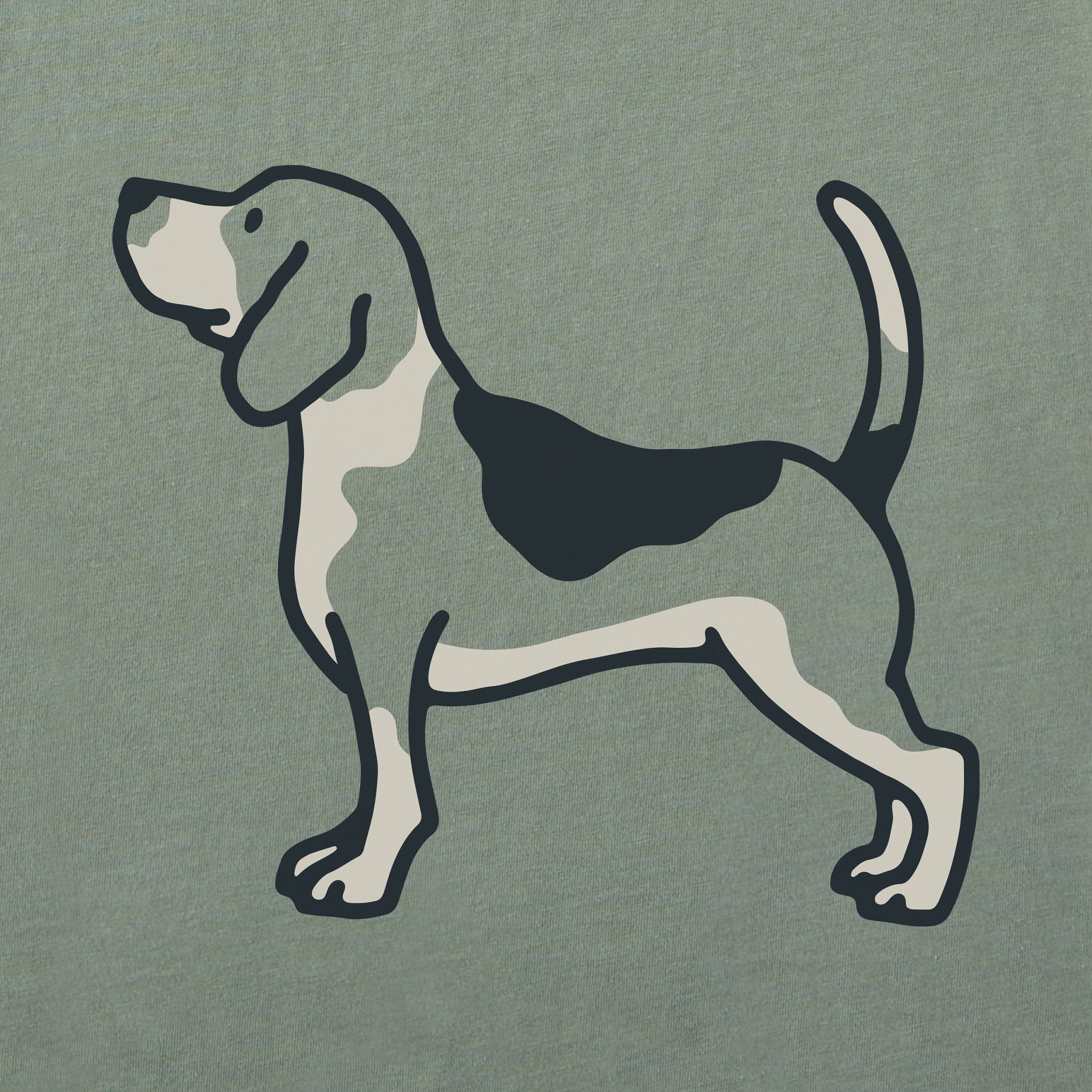Product image for "Men's Beagle Short Sleeve Tee" ||137937_2