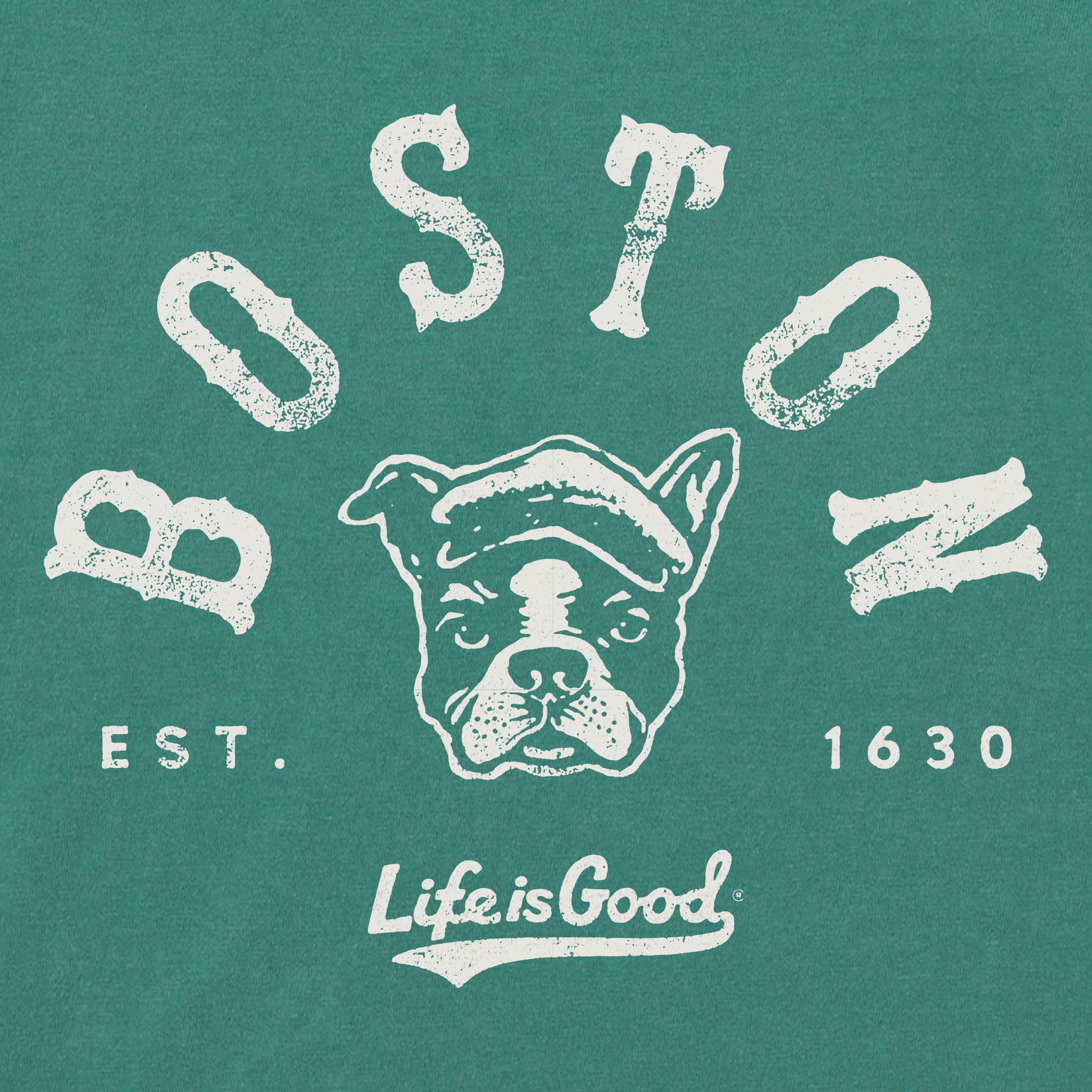 Product image for "Women's Boston Scally Dog Short Sleeve Crusher Boxy Tee" ||141658_2