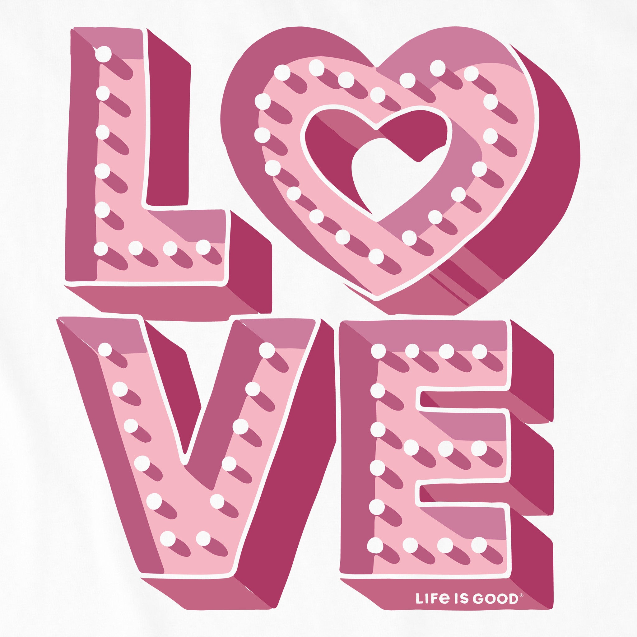 Product image for "Women's Love Up in Lights Short Sleeve Crusher Tee" ||157196_2