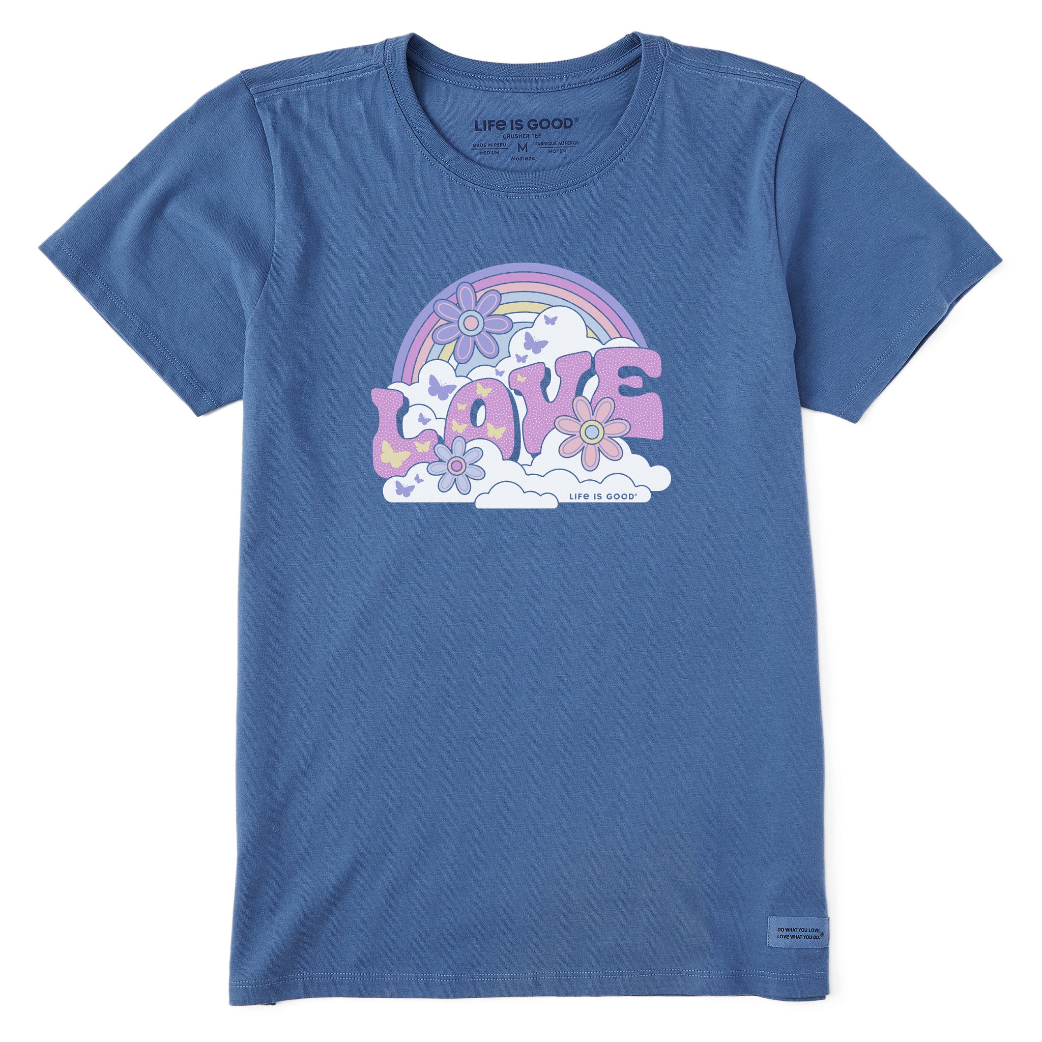 Product image for "Women's Rainbow Love Short Sleeve Tee" ||159114_1