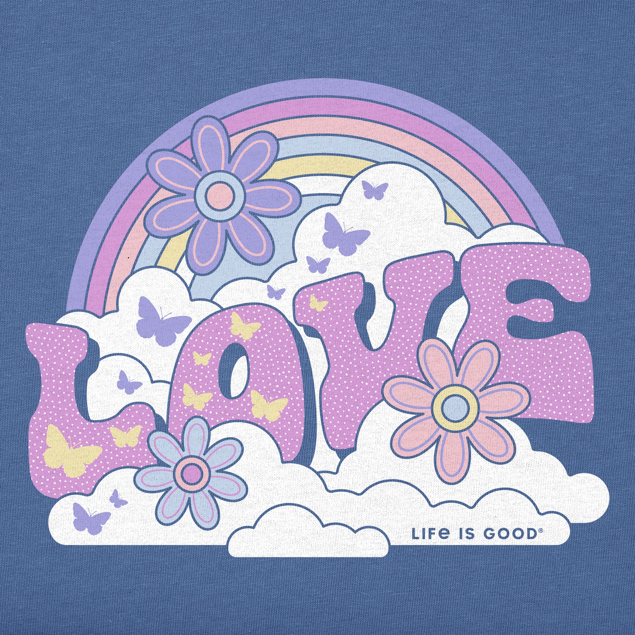 Product image for "Women's Rainbow Love Short Sleeve Tee" ||159114_2