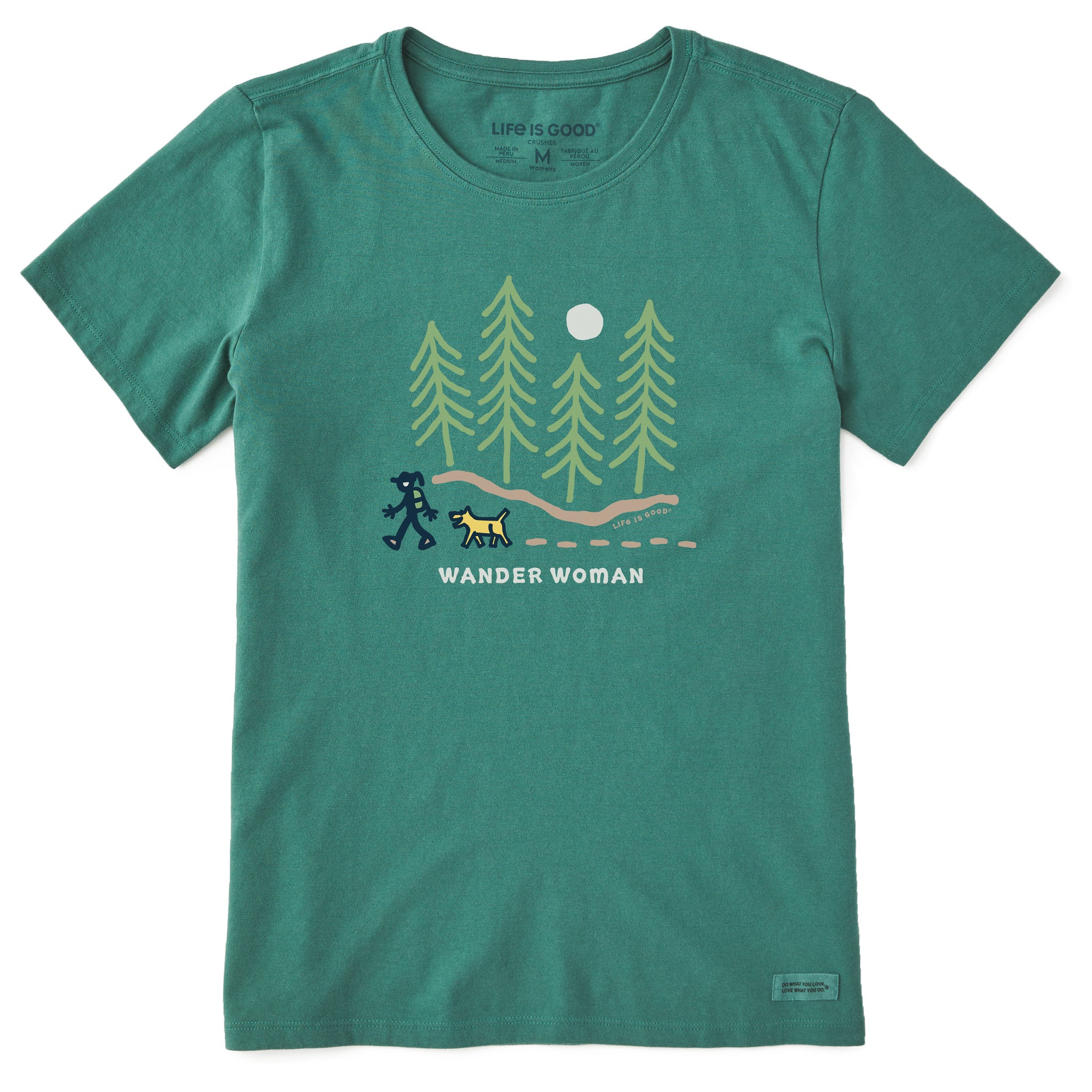 Product image for "Women's Wander Woman Short Sleeve Crusher Tee" ||159143_1