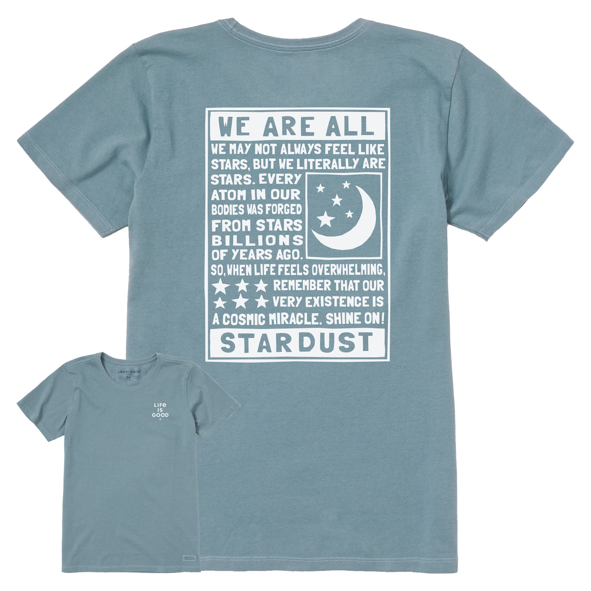Product image for "Women's Berts Celestial Manifesto Short Sleeve Crusher Tee" ||162273_1