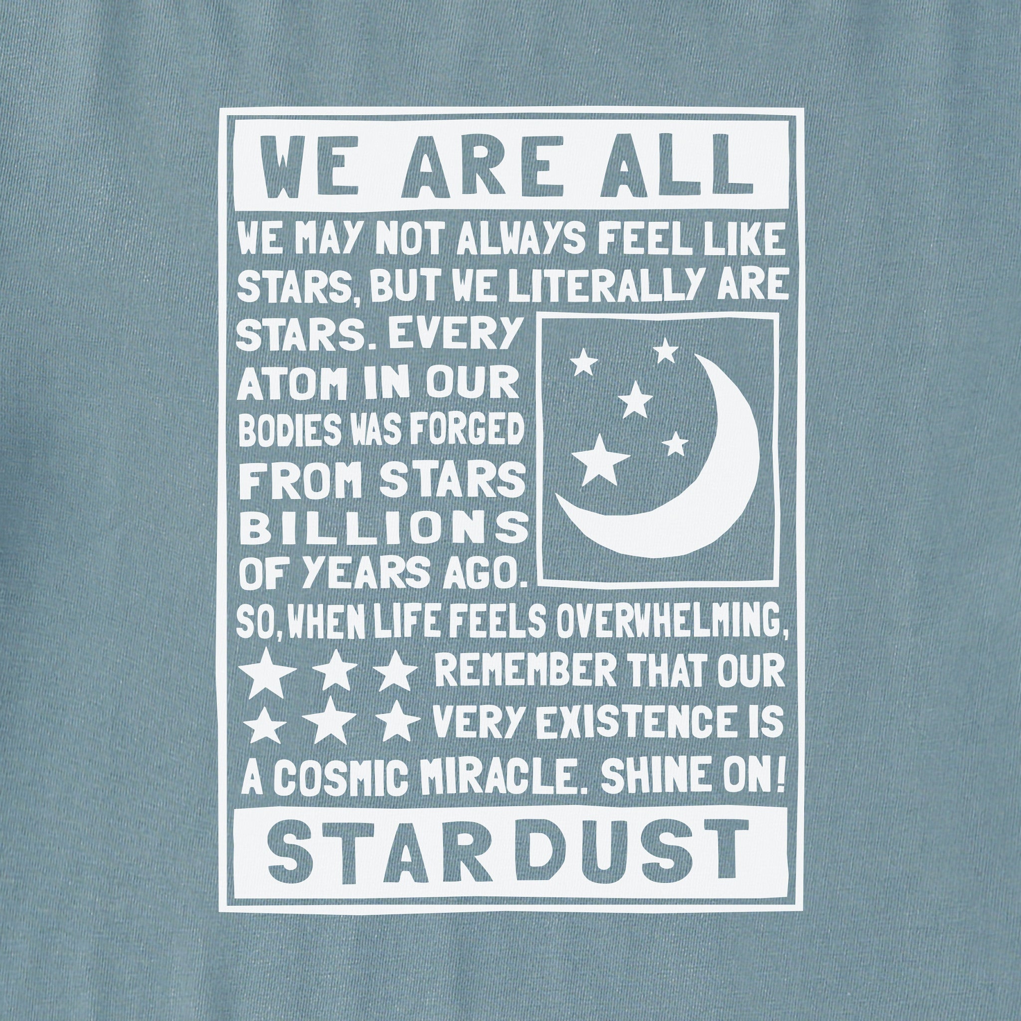 Product image for "Women's Berts Celestial Manifesto Short Sleeve Crusher Tee" ||162273_2