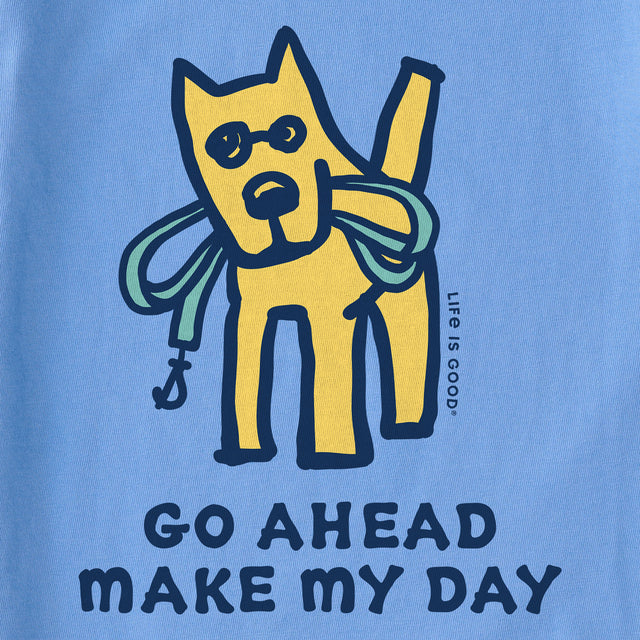 Product image for "Women's Go Ahead Make My Day Short Sleeve Crusher Tee" ||163266_2