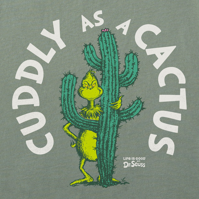 Product image for "Women's Cuddly as a Cactus Grinch Short Sleeve Crusher Tee" ||165734_2