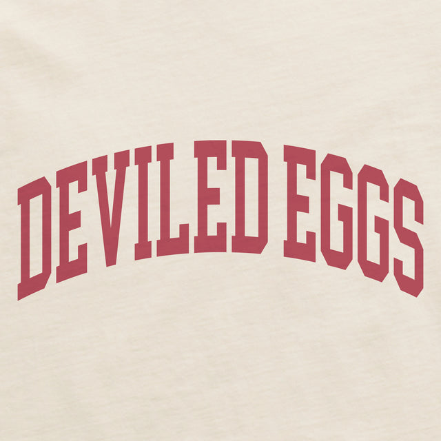 Product image for "Women's Deviled Eggs Athletic Arch Short Sleeve Crusher Boxy Tee" ||175171_2