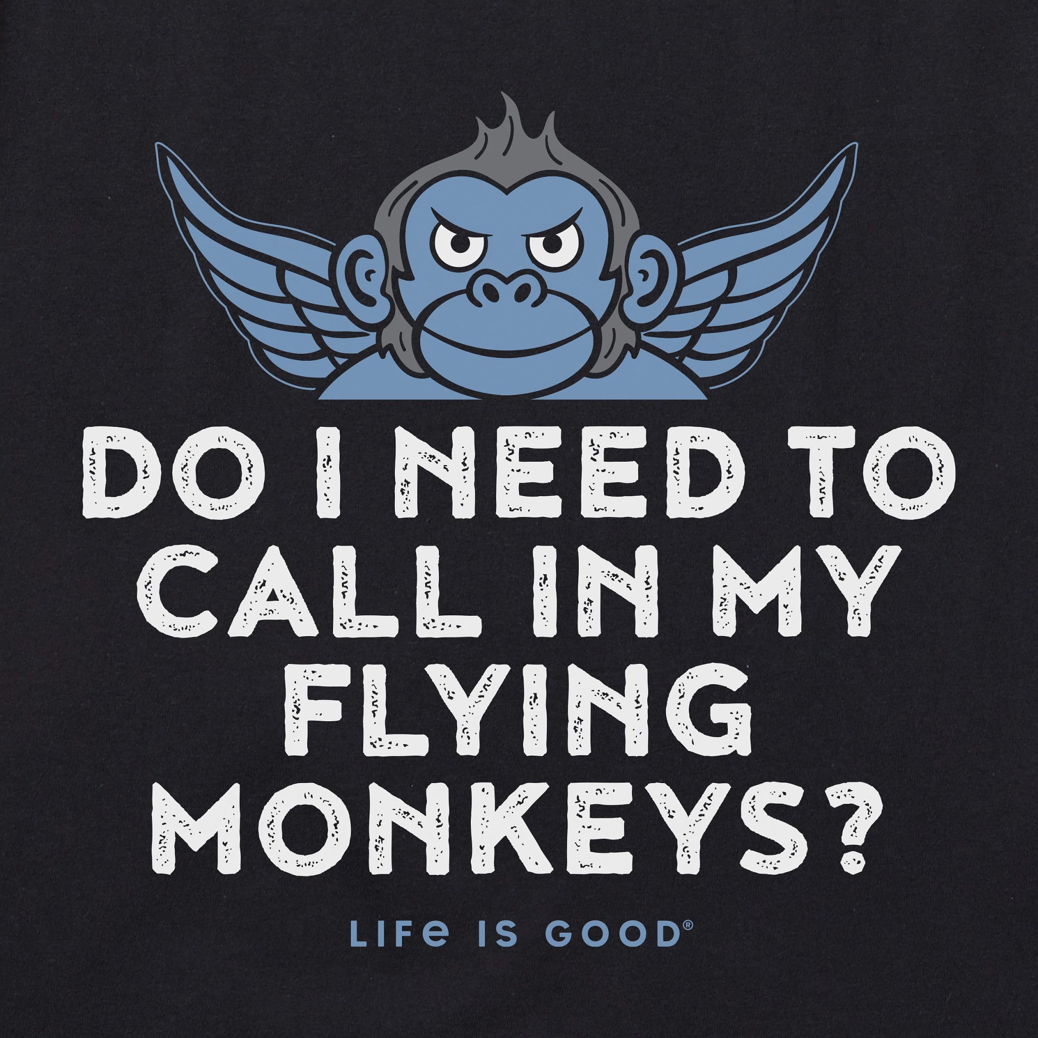 Product image for "Women's Call my Flying Monkeys Short Sleeve Crusher Tee" ||74950_2