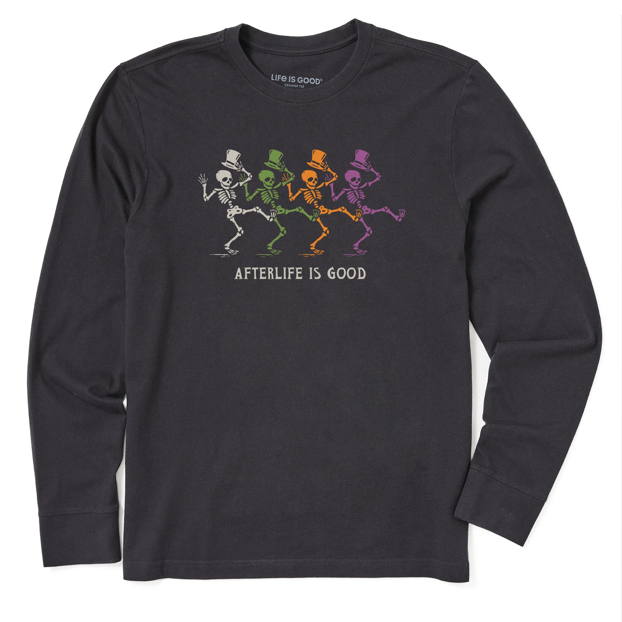 Product image for "Men's Afterlife is Good Long Sleeve Crusher Tee" ||76896_1