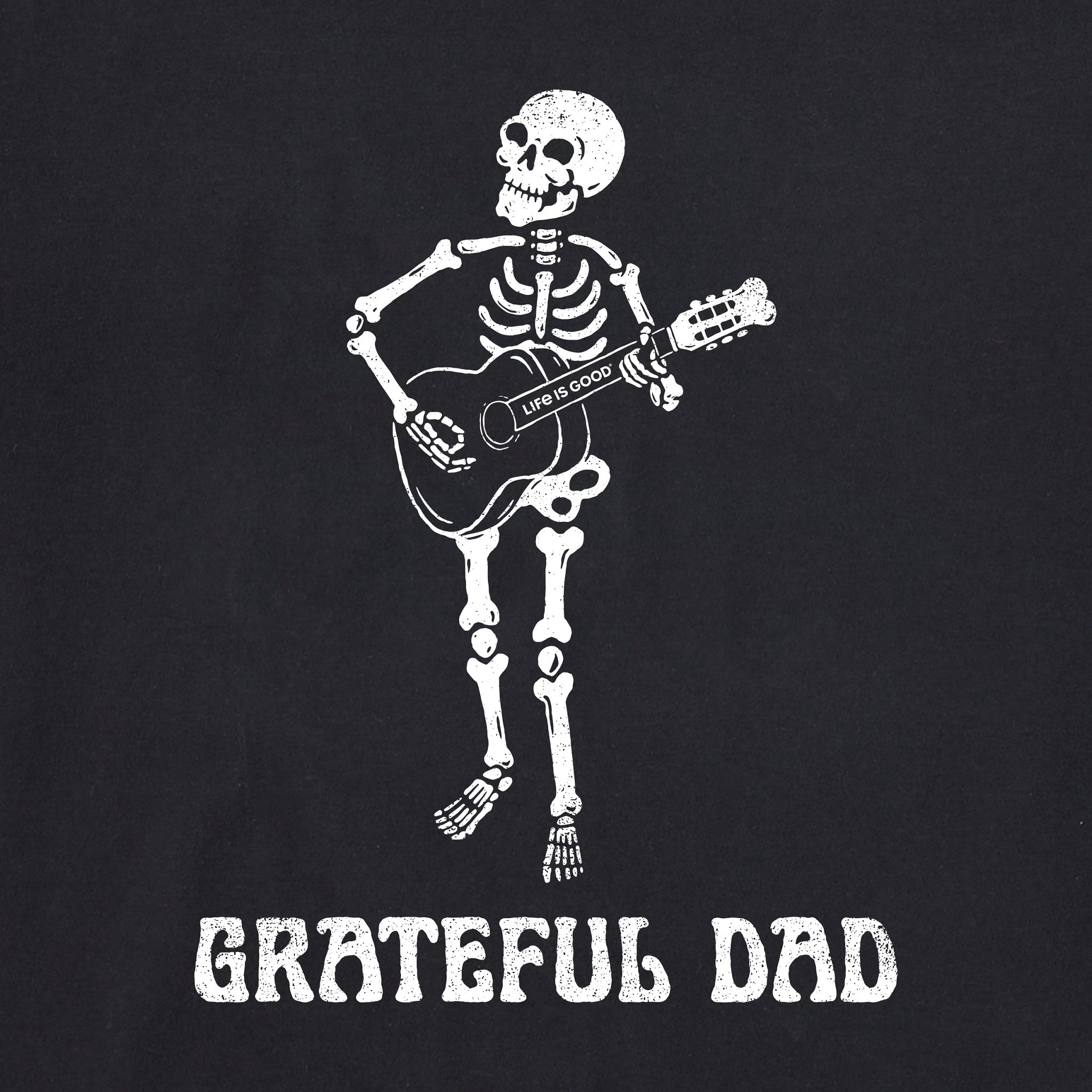 Product image for "Men's Grateful Dad Guitar Short Sleeve Crusher Tee" ||88361_2