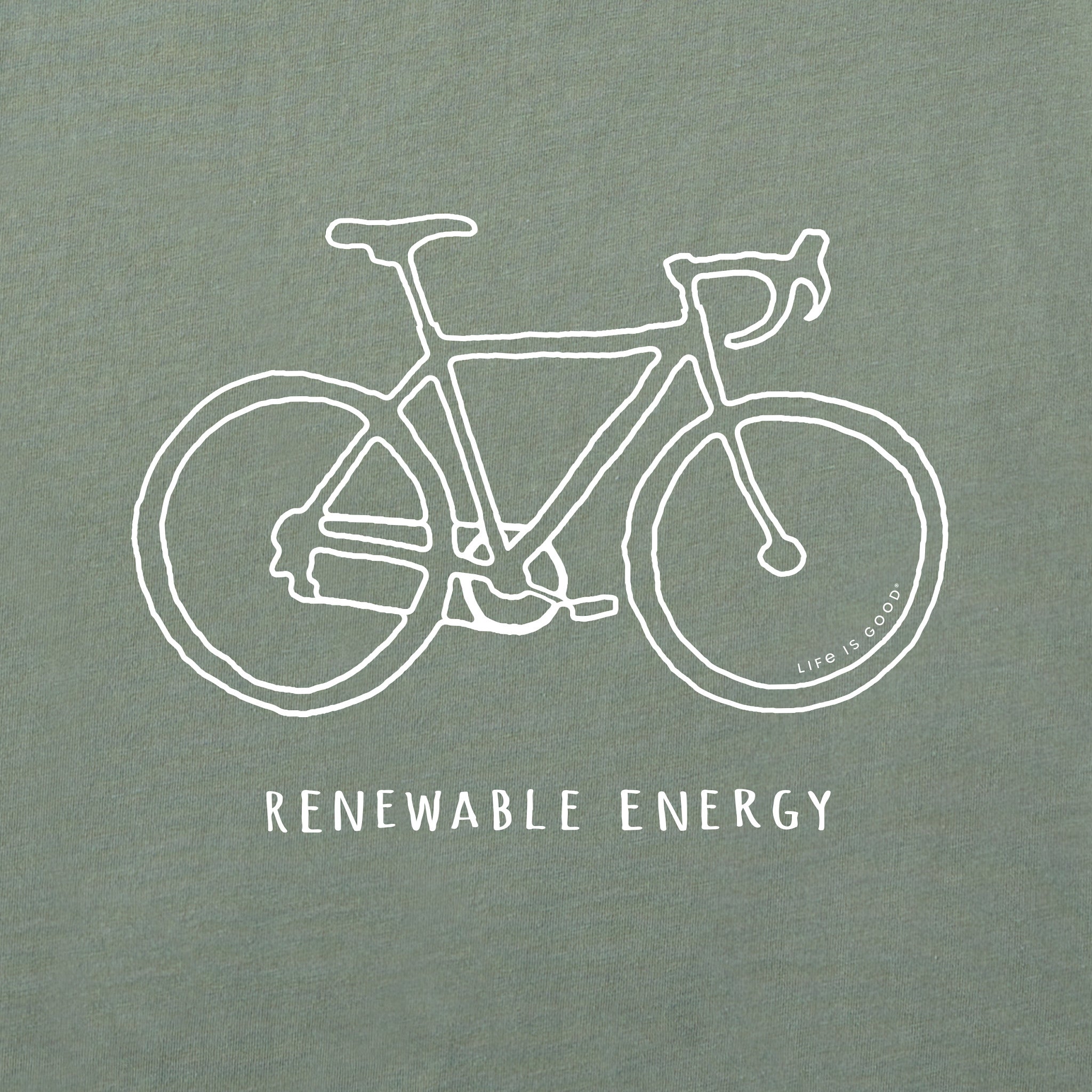 Product image for "Men's Renewable Energy Bike Short Sleeve Crusher Tee" ||99299_2