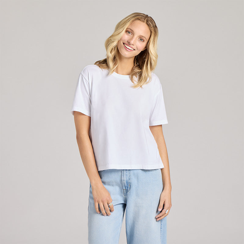 WHIMSY 23SS Mesh Tee L グレー系 Women's I Choose Whimsy Short Sleeve Crusher Boxy Tee | Shop Life