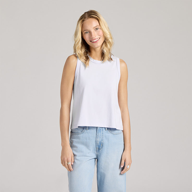 Women's Two Fiddy Flag Wave Crusher Boxy Tank | Shop Life is Good