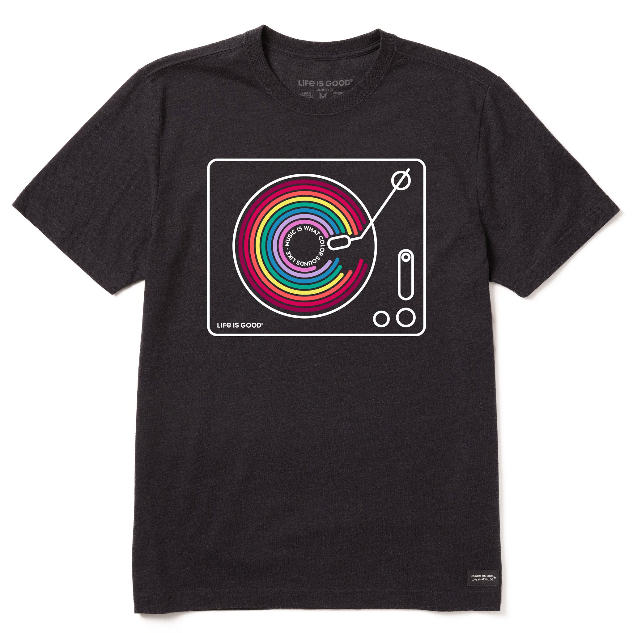Men's Music Color Turntable Short Sleeve Tee | Shop Life is Good