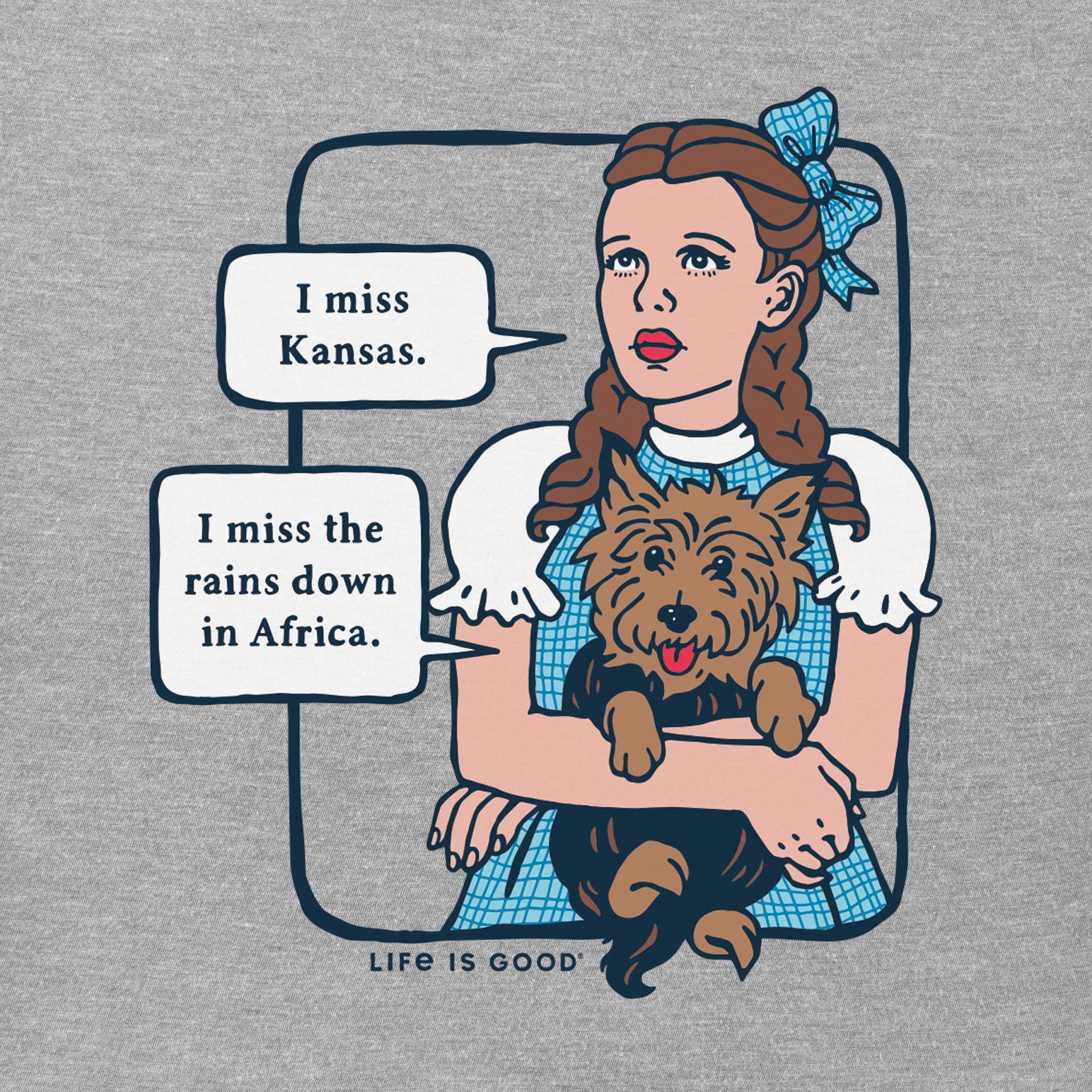 Men's Wizard of Oz I Miss Kansas Short Sleeve Tee | Shop Life is Good