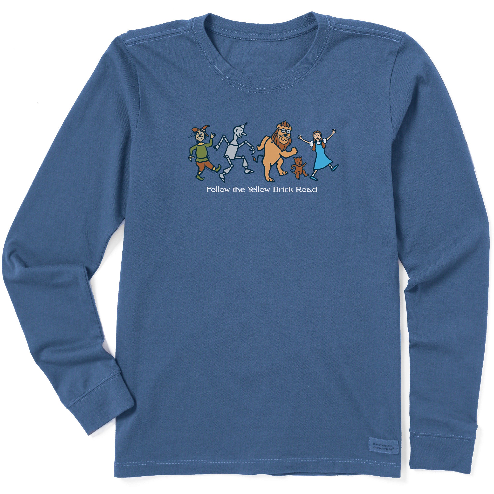 Women's Wizard of Oz Follow the Yellow Brick Road Long Sleeve