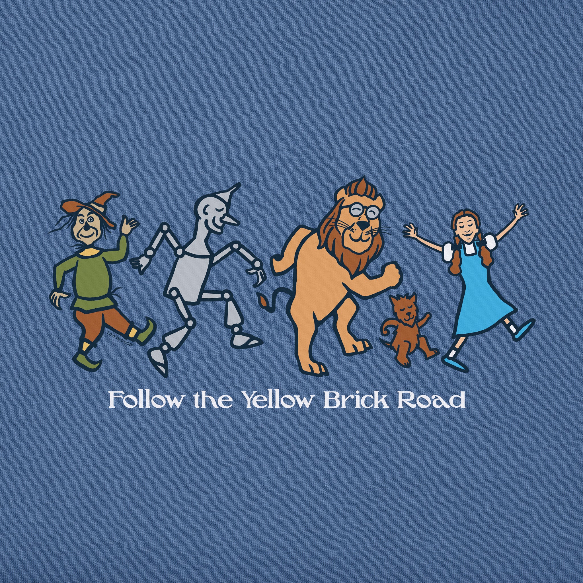 Women's Wizard of Oz Follow the Yellow Brick Road Long Sleeve