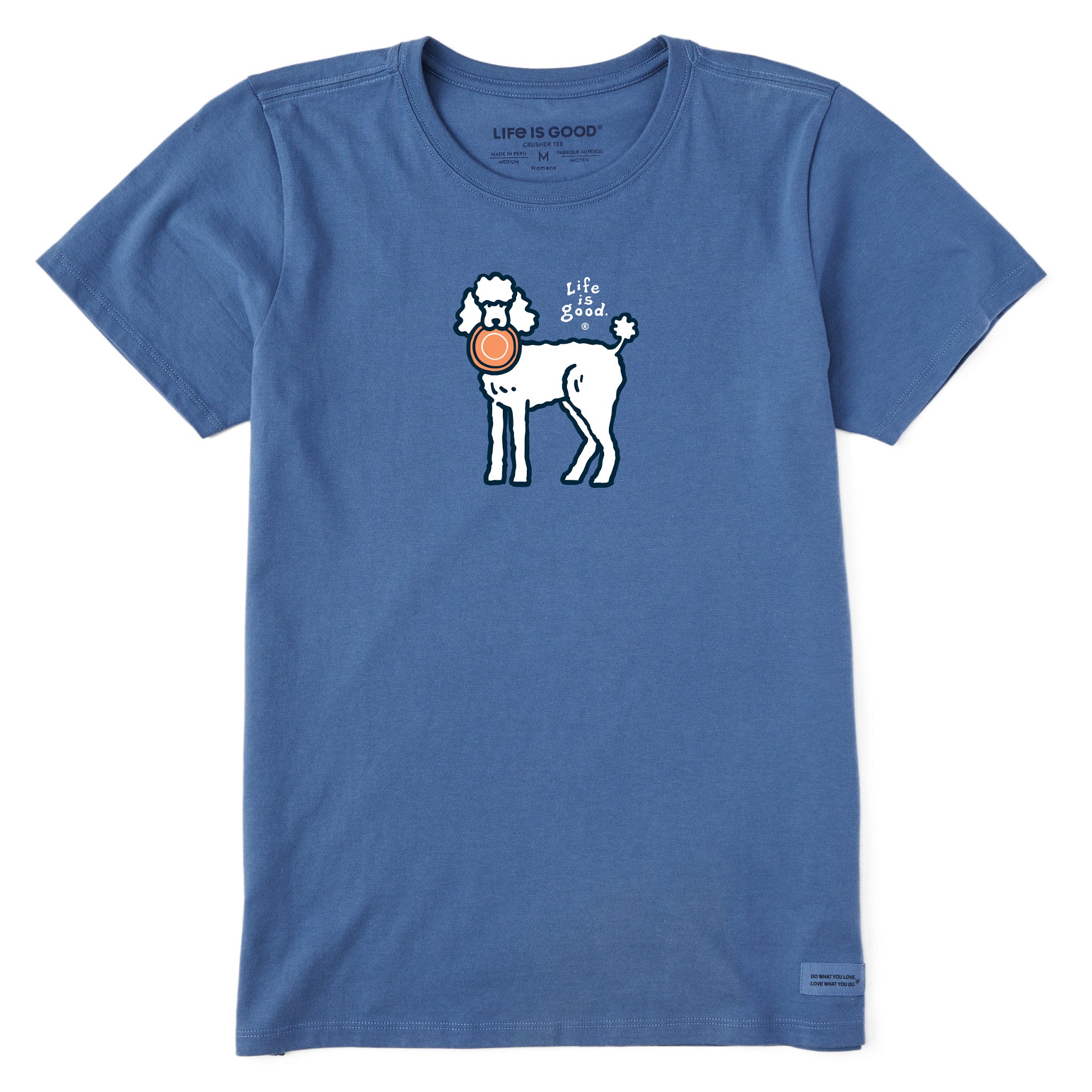 Women's Style Poodle Short Sleeve Crusher Tee | Shop Life is Good