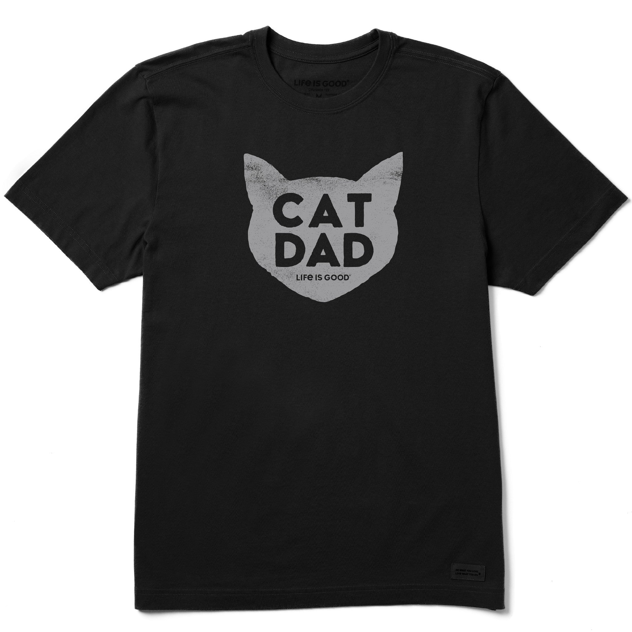Men's Cat Dad Silhouette Short Sleeve Tee | Shop Life is Good
