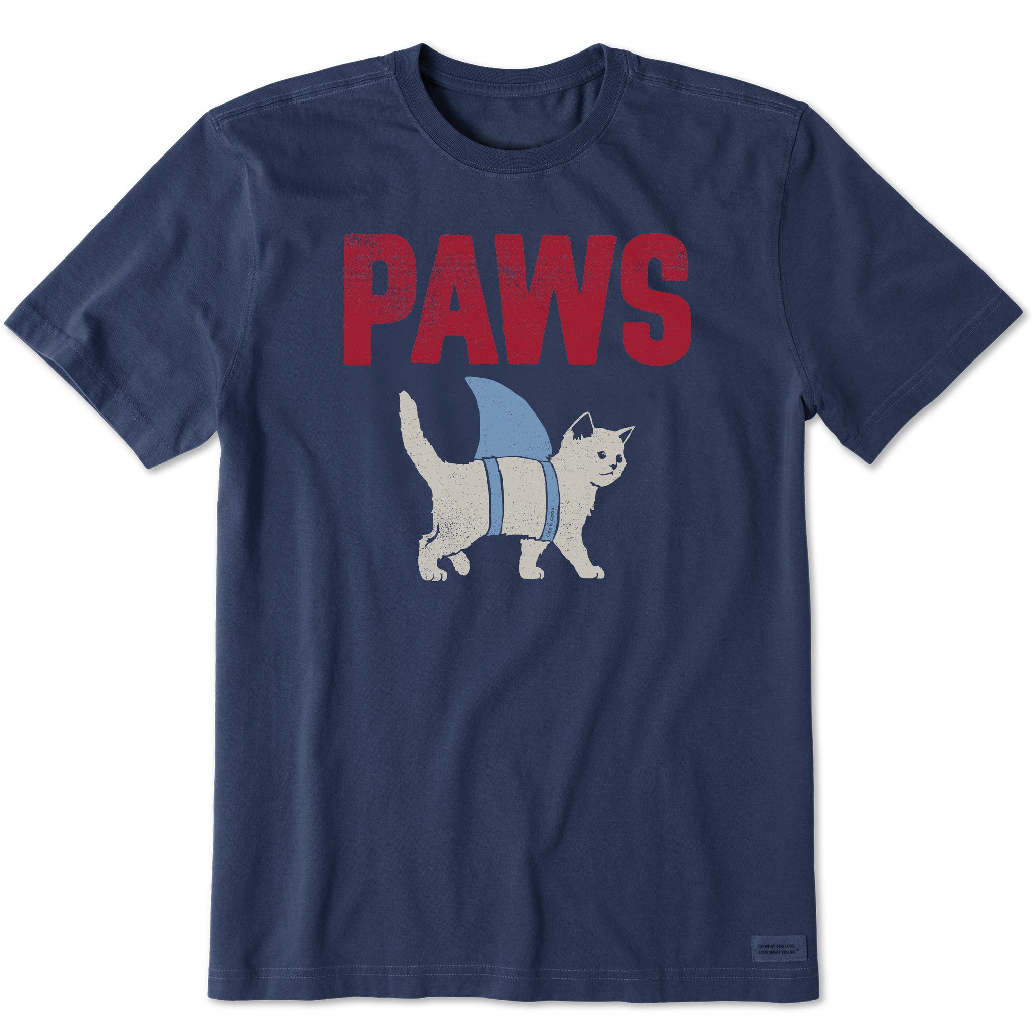 Men's Paws Cat Short Sleeve Tee | Shop Life is Good