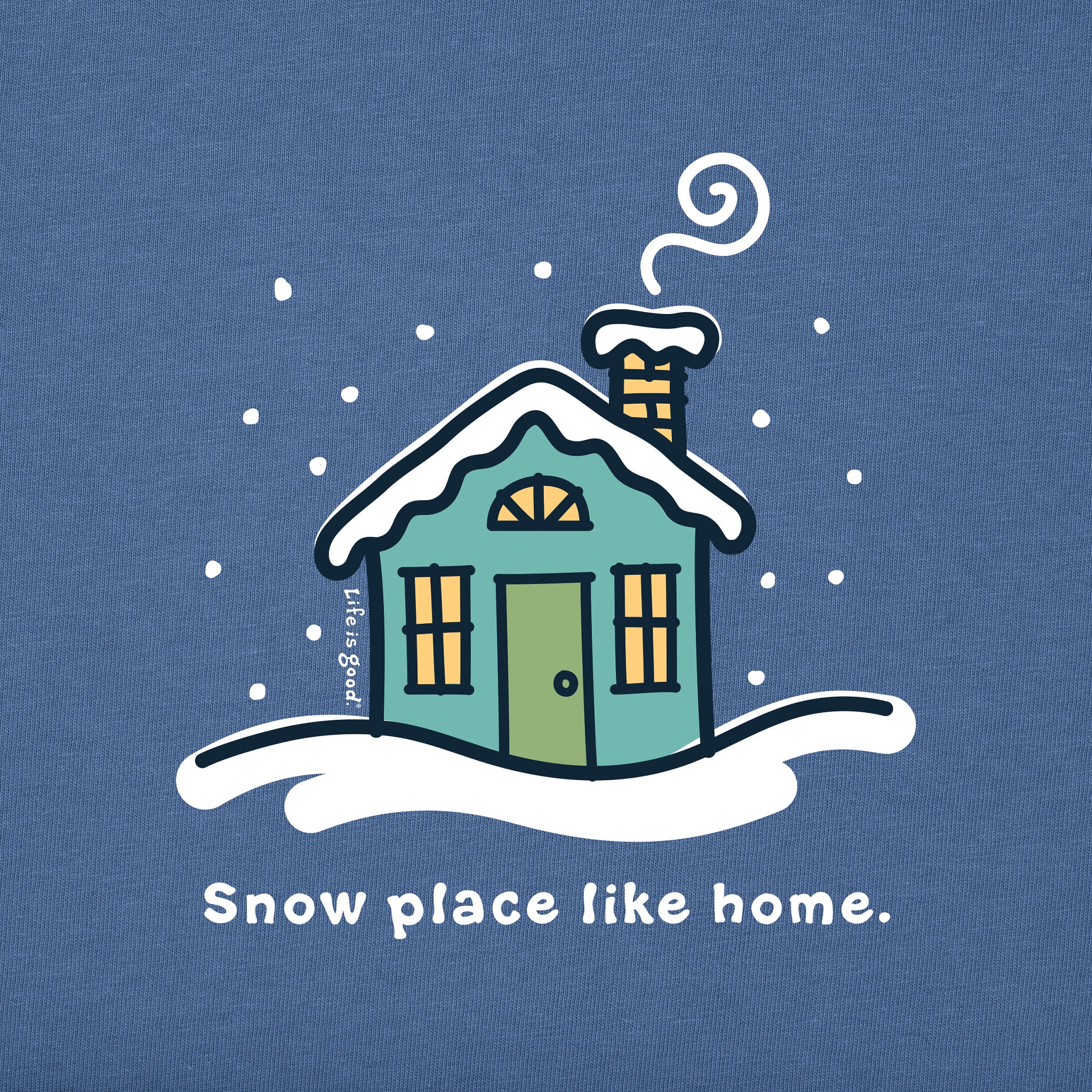 Women's Snow Place Like Home Long Sleeve Crusher Tee | Shop Life