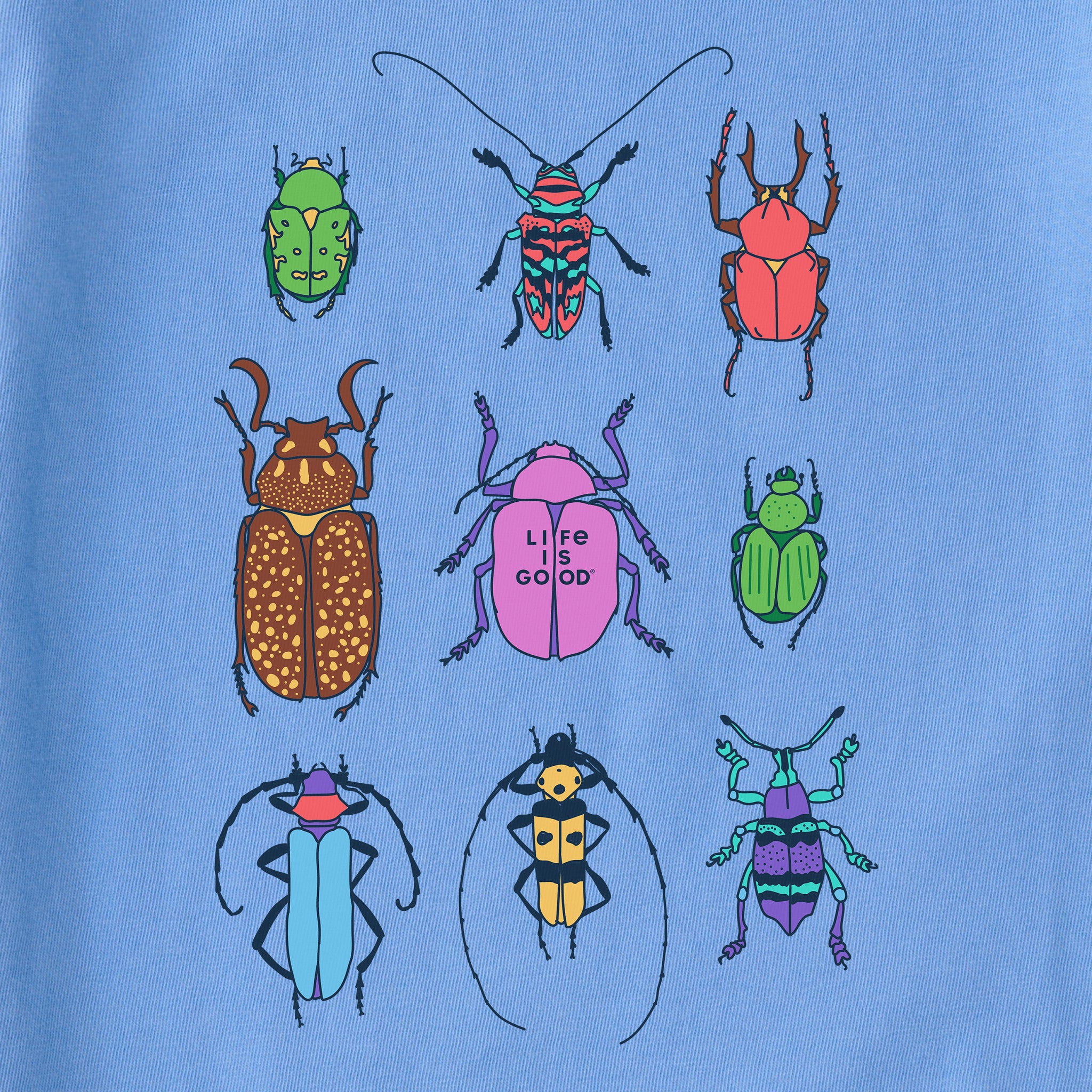 Happy Cute Kids Boy And Girl Catch Bug Stock Illustration