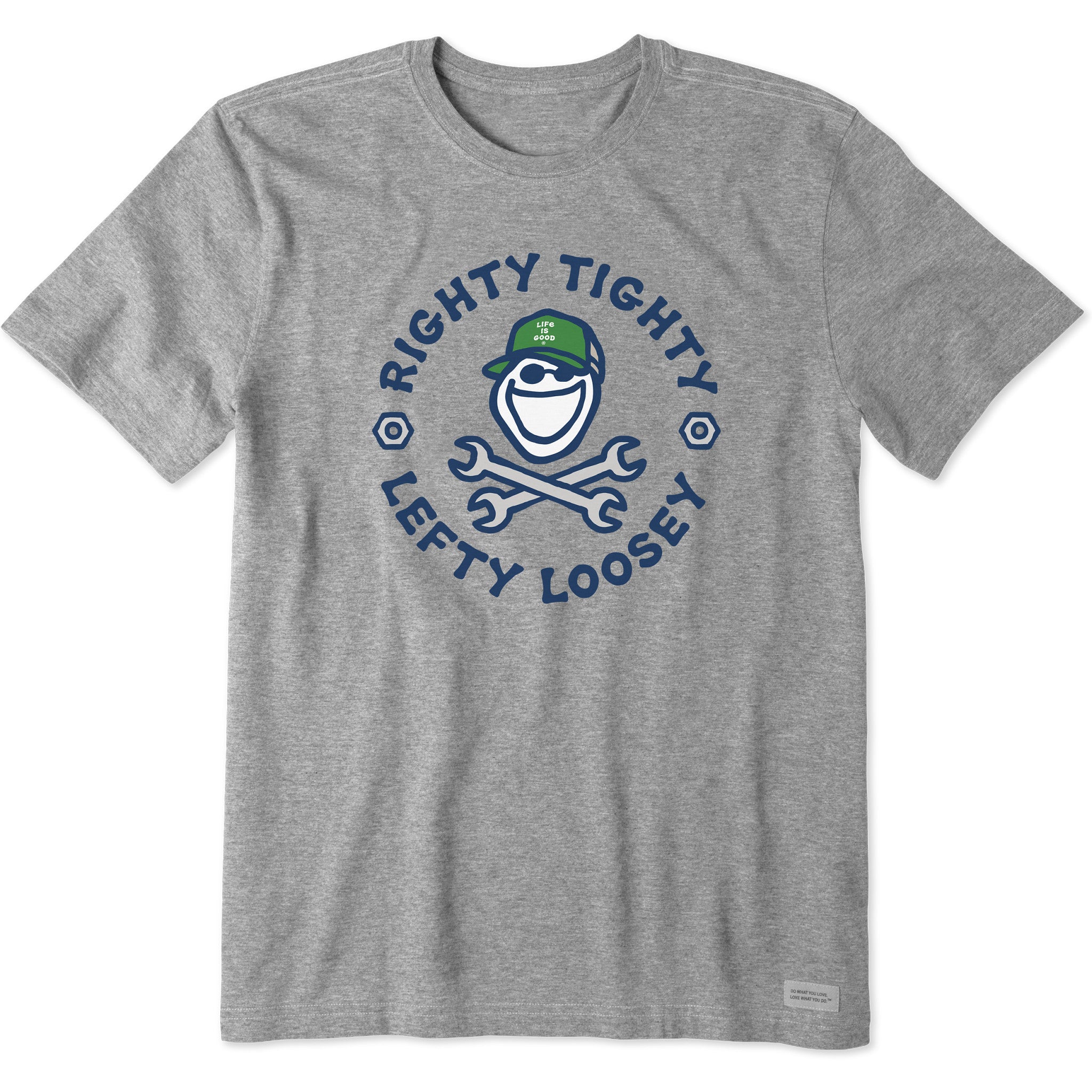 Men's Righty Tighty Lefty Loosey Short Sleeve Crusher Tee | Shop