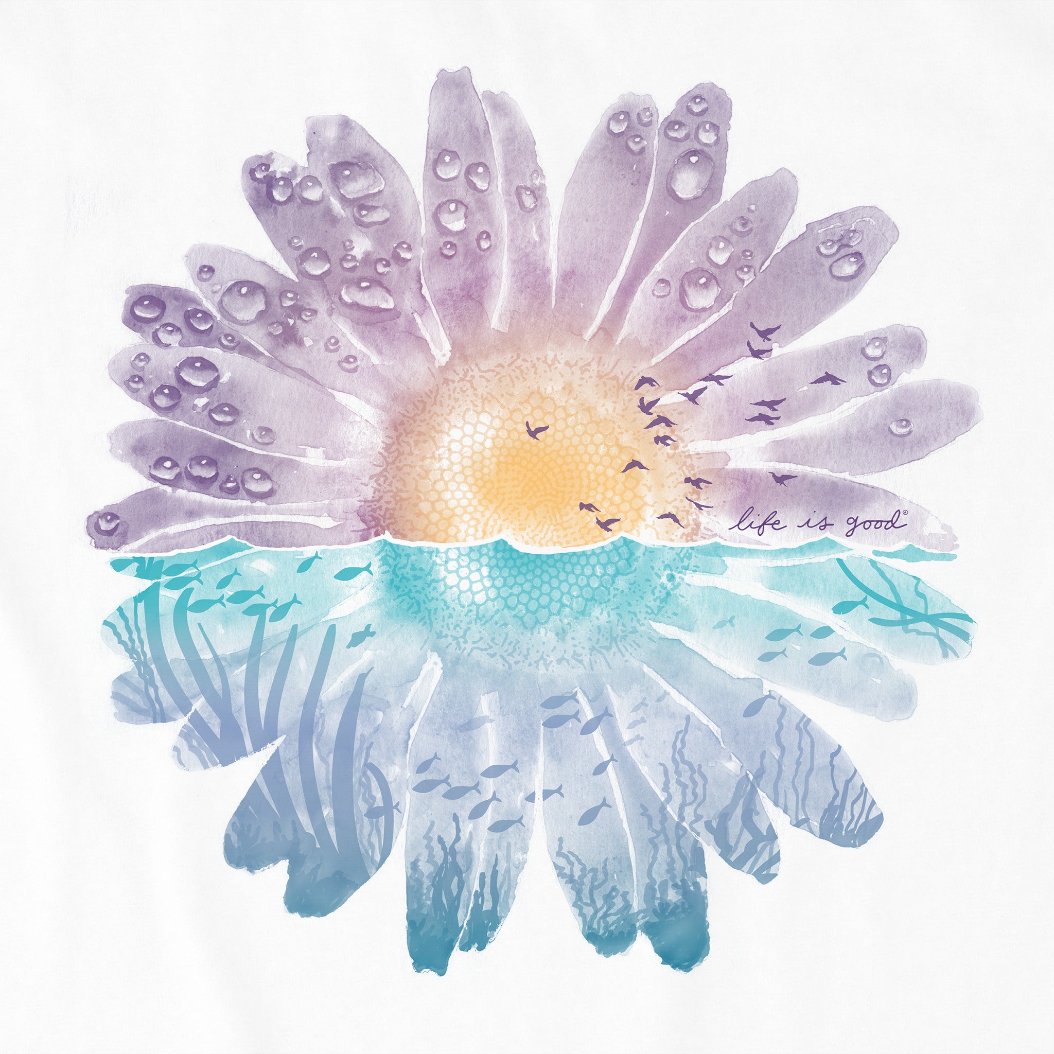 Women's Under Daisy Short Sleeve Tee | Shop Life is Good