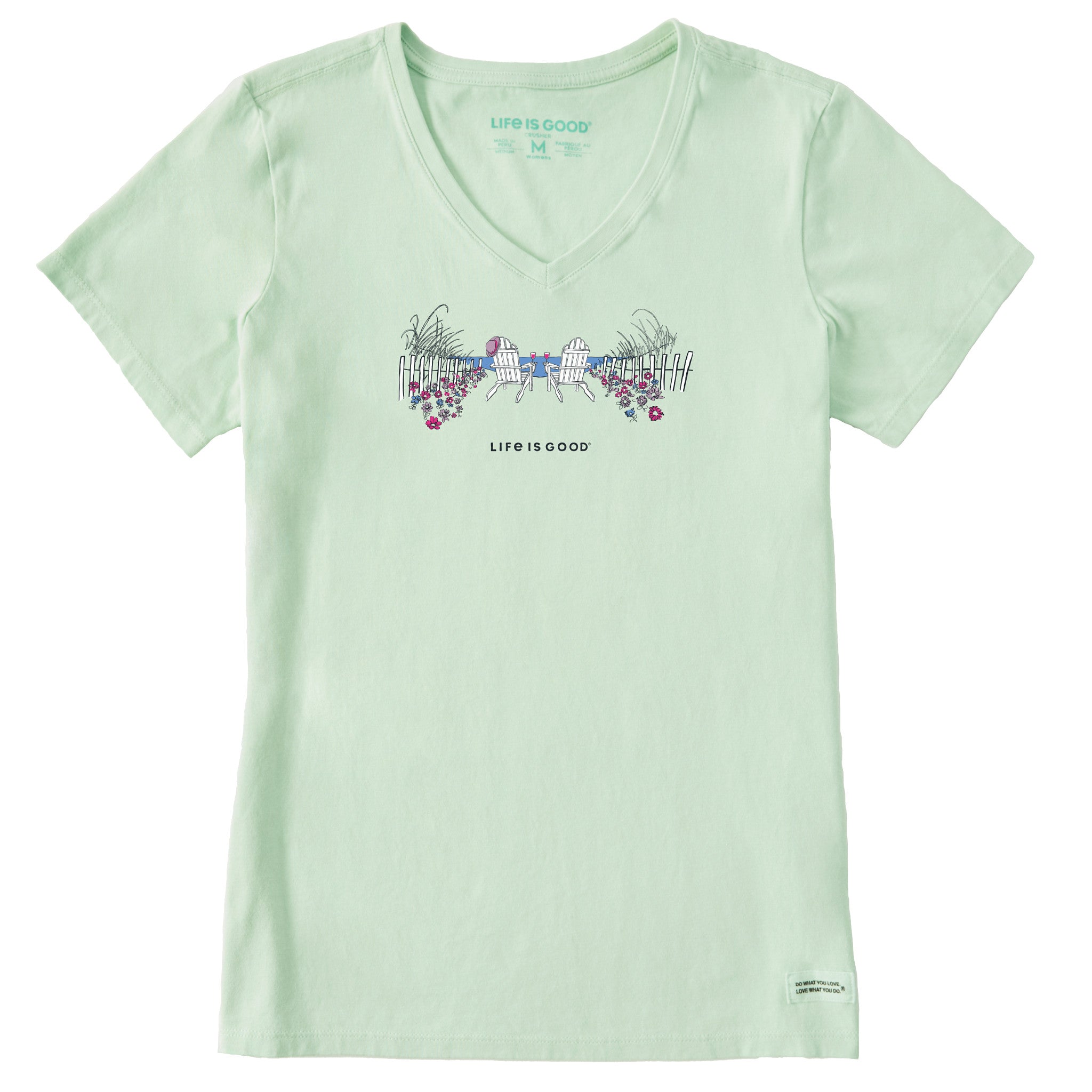 Women's Beach Path Short Sleeve Vee | Shop Life is Good