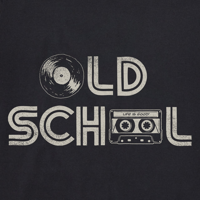 Product image for "Men's Old School Vinyl Cassette Short Sleeve Crusher Tee" ||107528_2