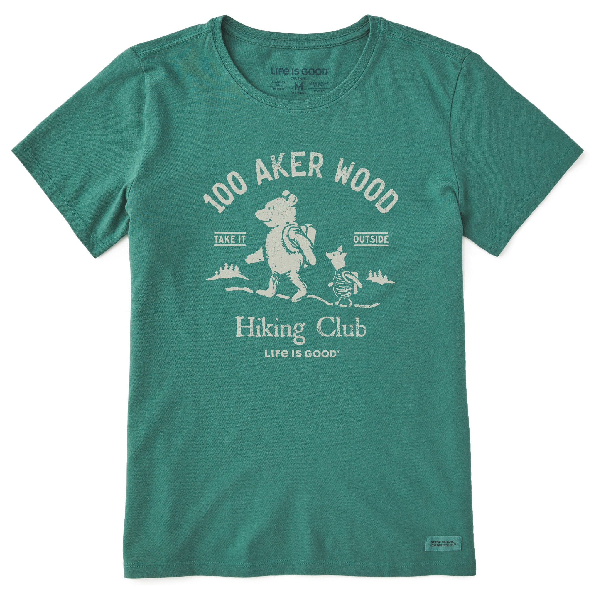 Women's 100 Aker Hiking Club Short Sleeve Crusher Tee | Shop Life