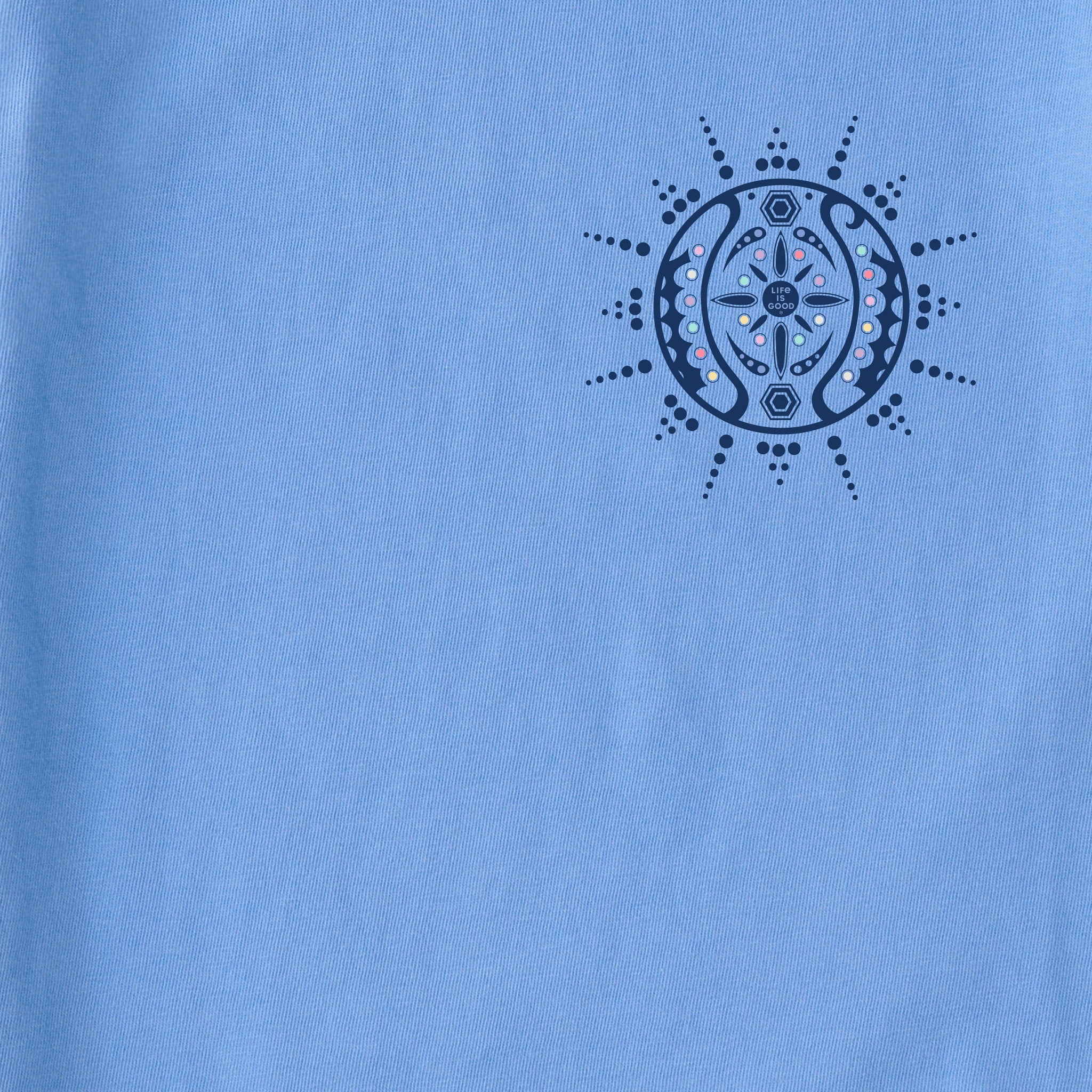 Product image for "Women's Tribal Turtle Short Sleeve Crusher Tee" ||107825_3