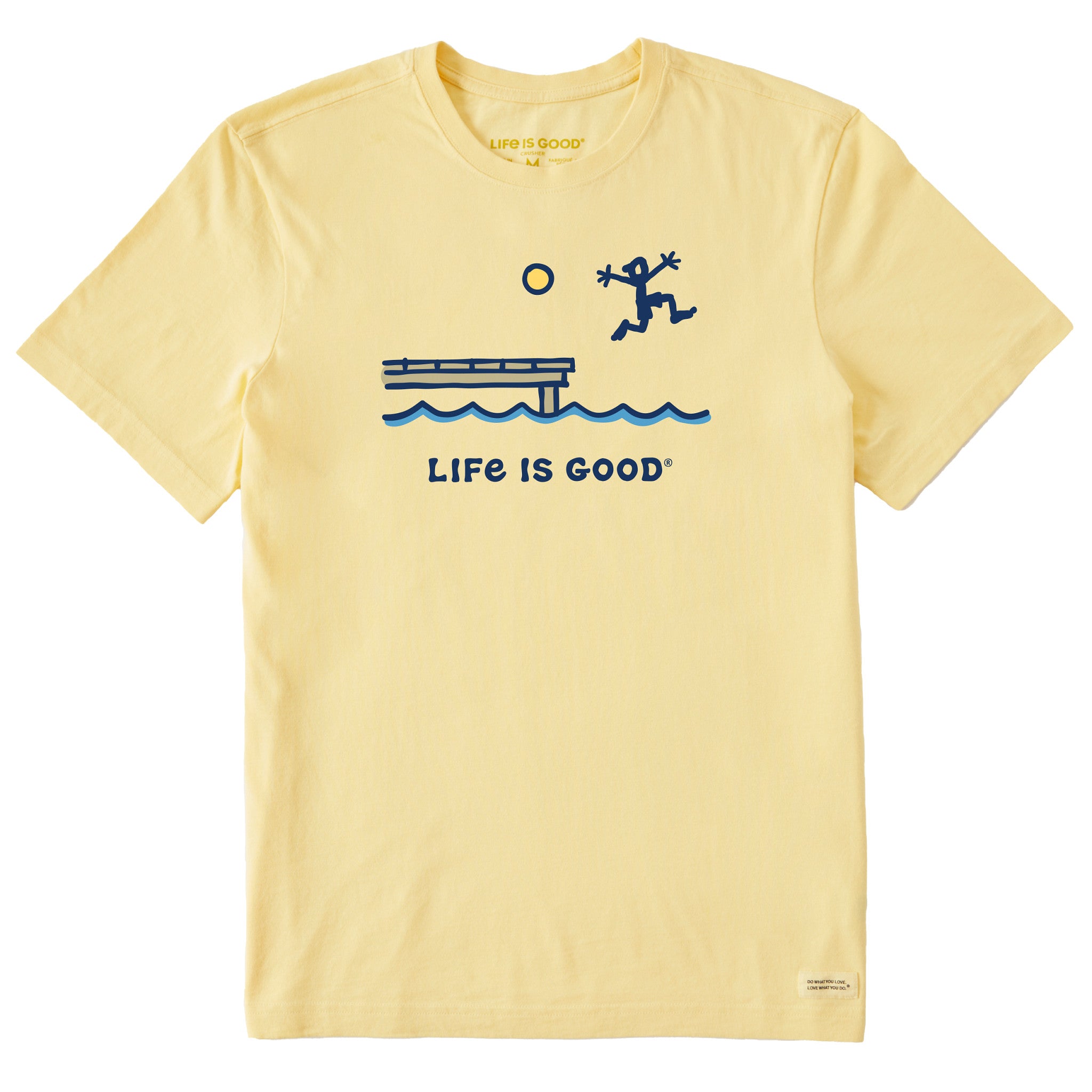 Men's Jake Dock Jump Short Sleeve Crusher-LITE Tee | Shop Life is Good