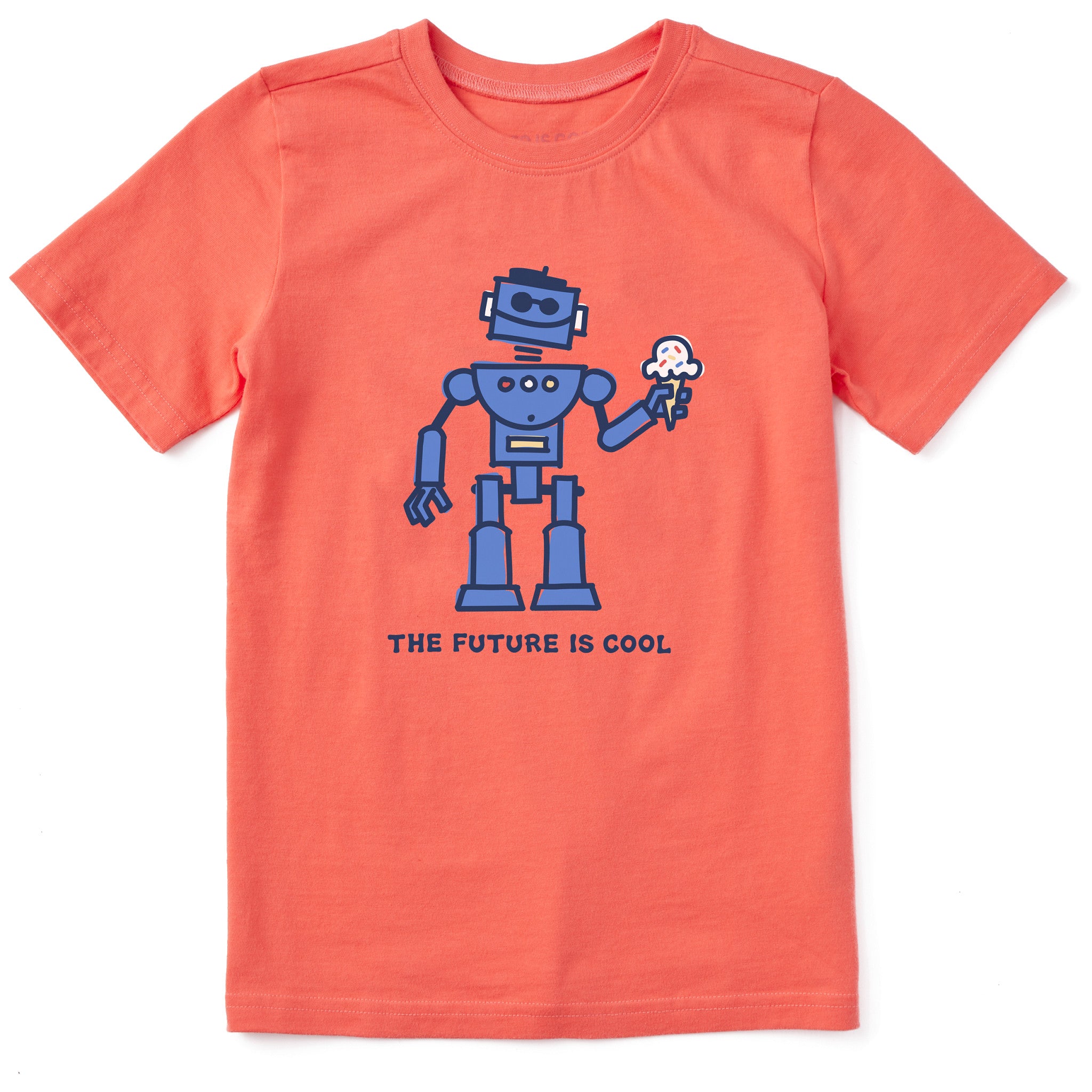 Kids Cool Robot Short Sleeve Crusher Tee | Shop Life is Good