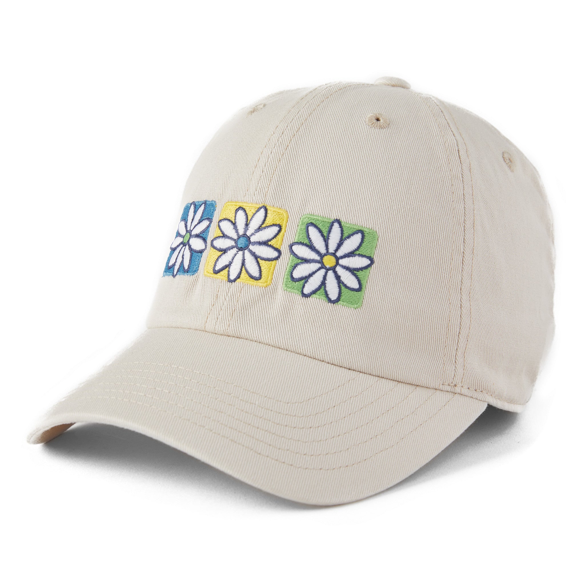 Adult Unisex Three Boxed Daisies Chill Cap | Shop Life is Good