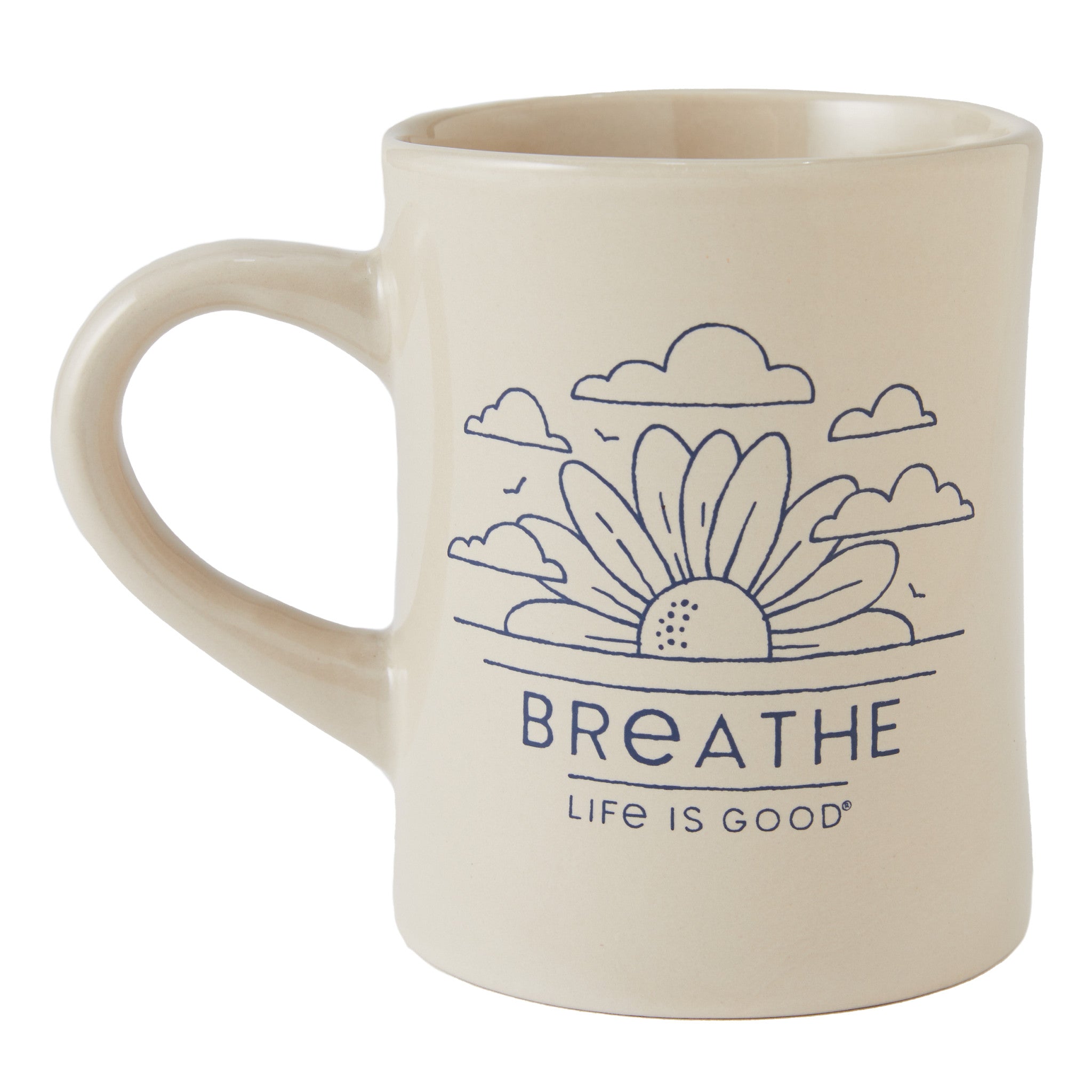 Life is Good Diner Mug