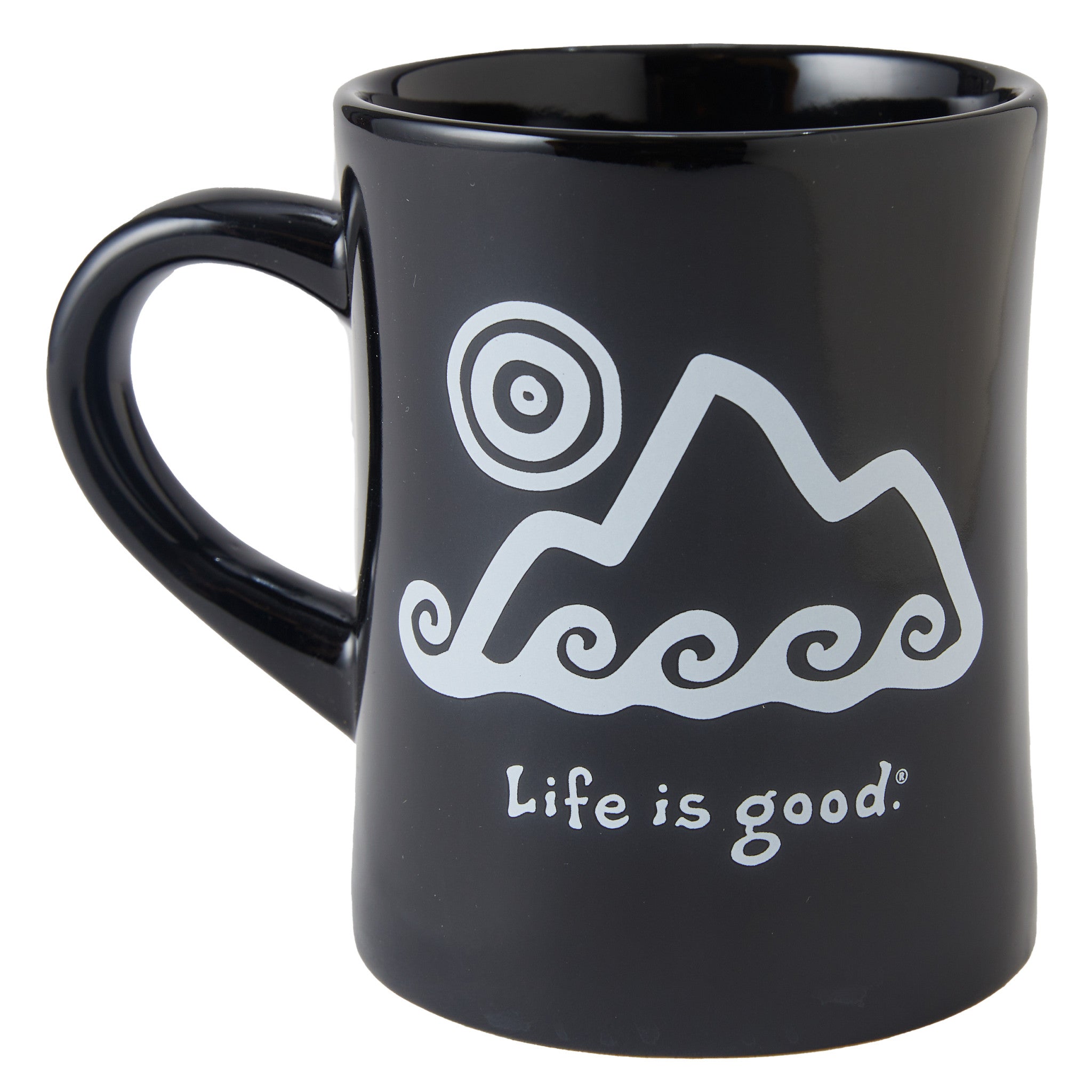 Life is Good Diner Mug
