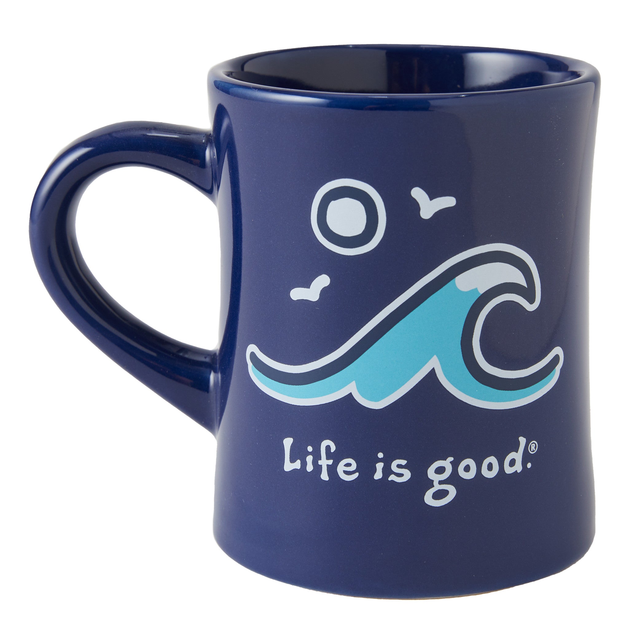 Adult Unisex Wave Curl Diner Mug